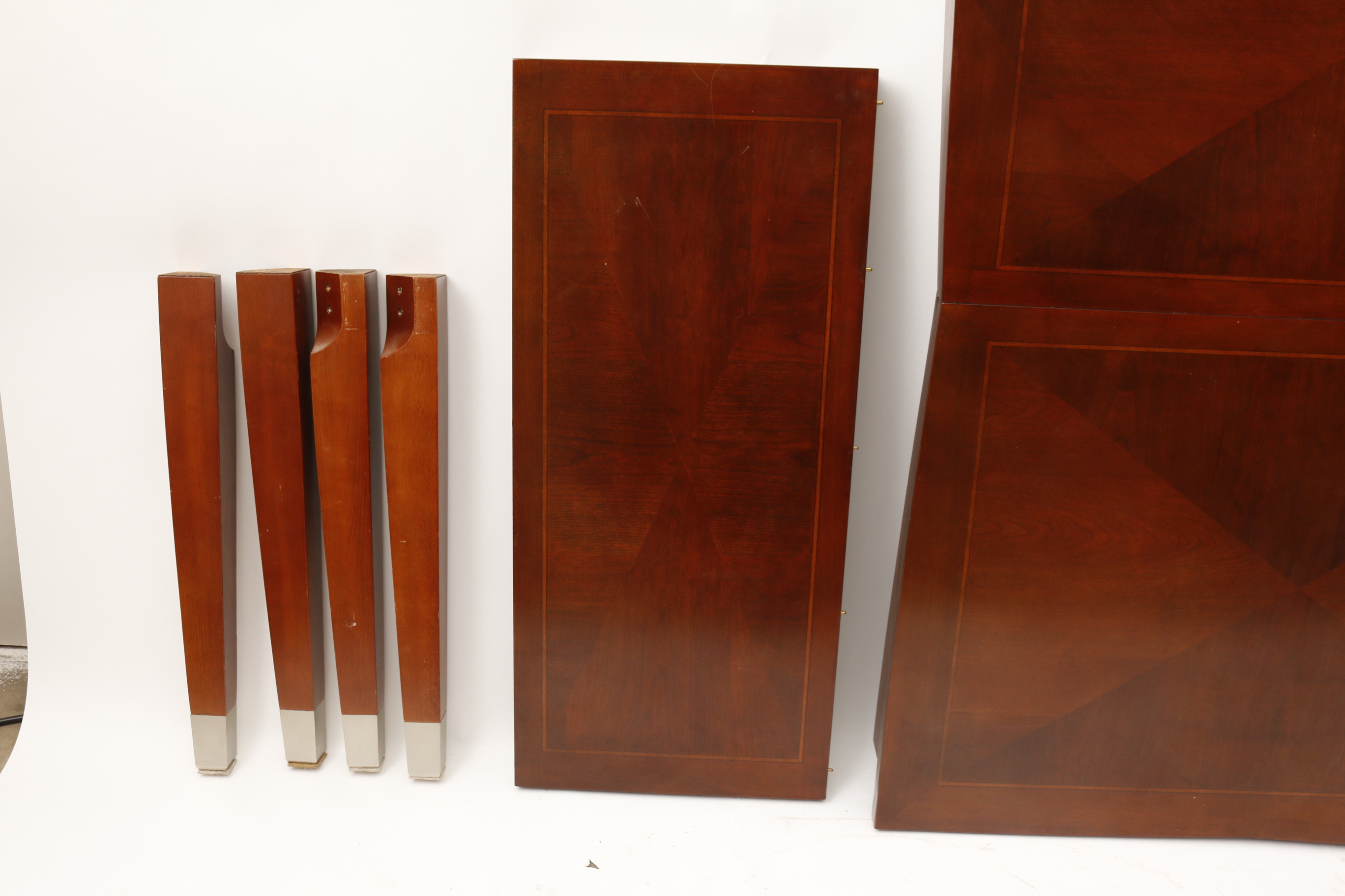 Parquet Top Dining Table