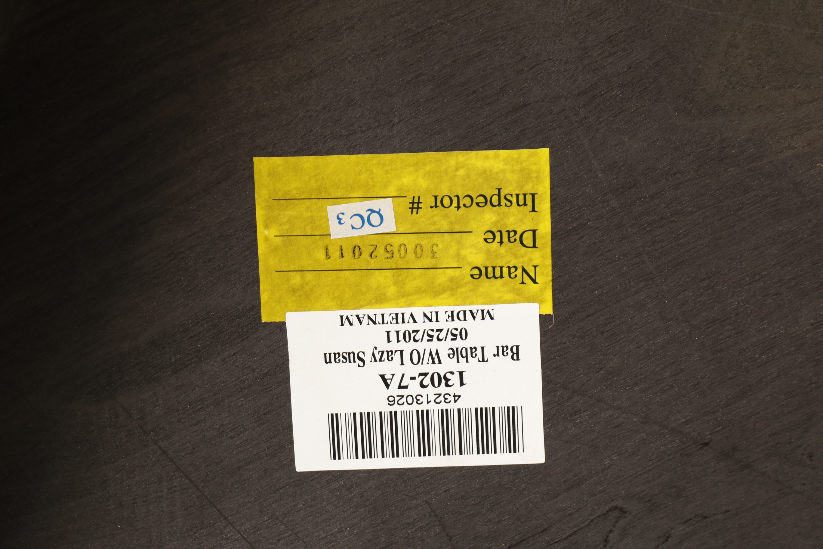 Contemporary Acacia Wood Bar Table