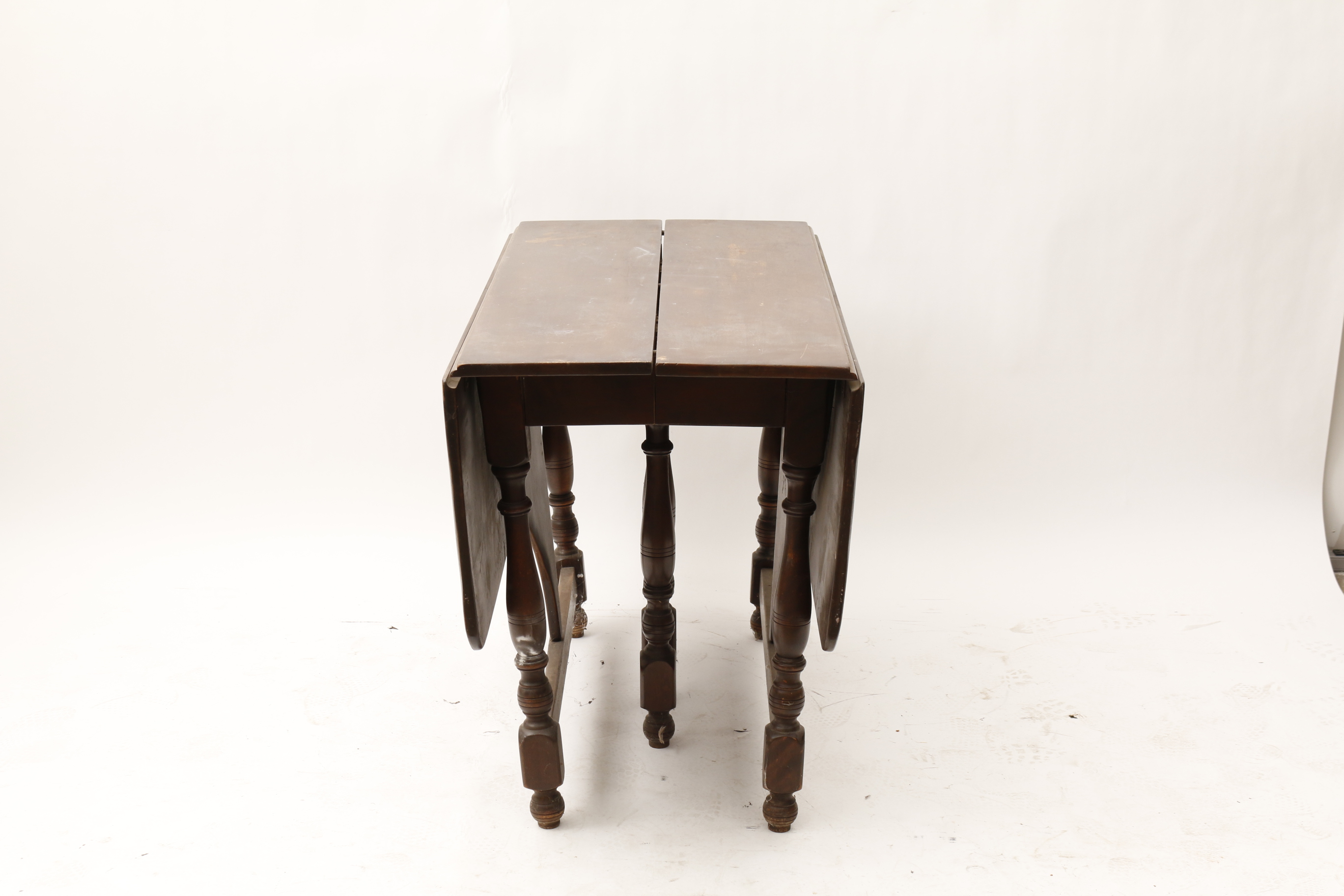 Vintage Drop-Leaf Dining Table