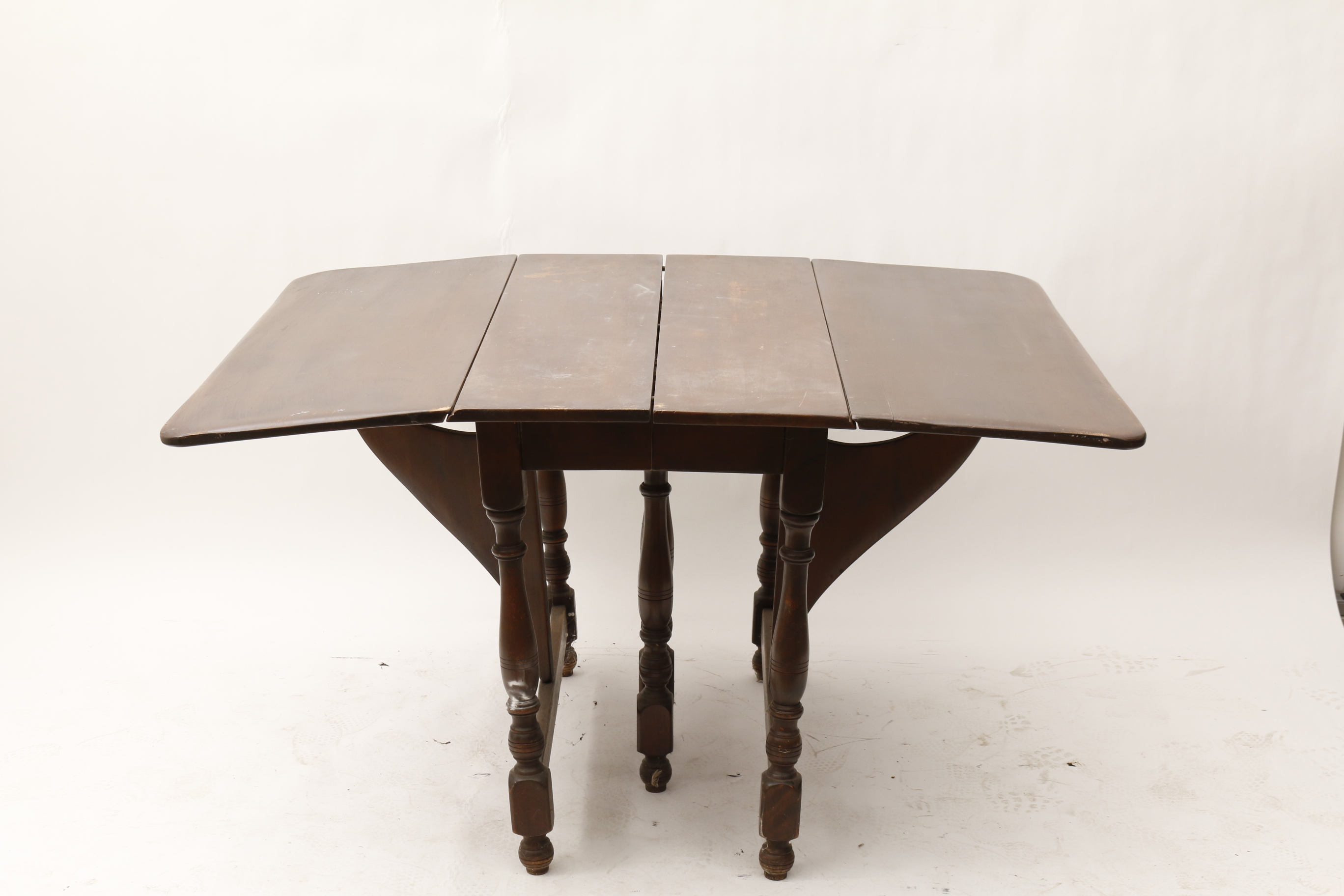 Vintage Drop-Leaf Dining Table