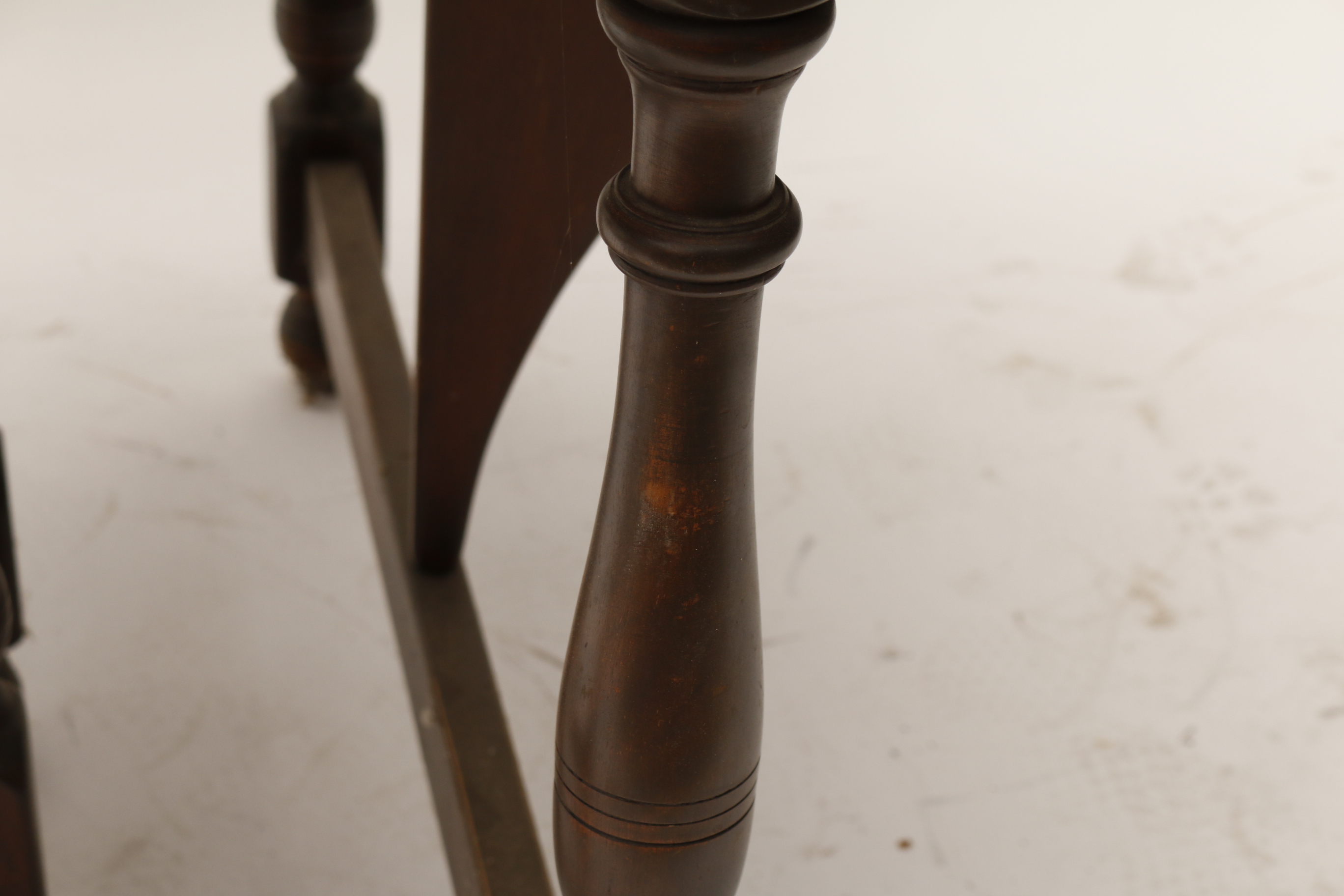 Vintage Drop-Leaf Dining Table