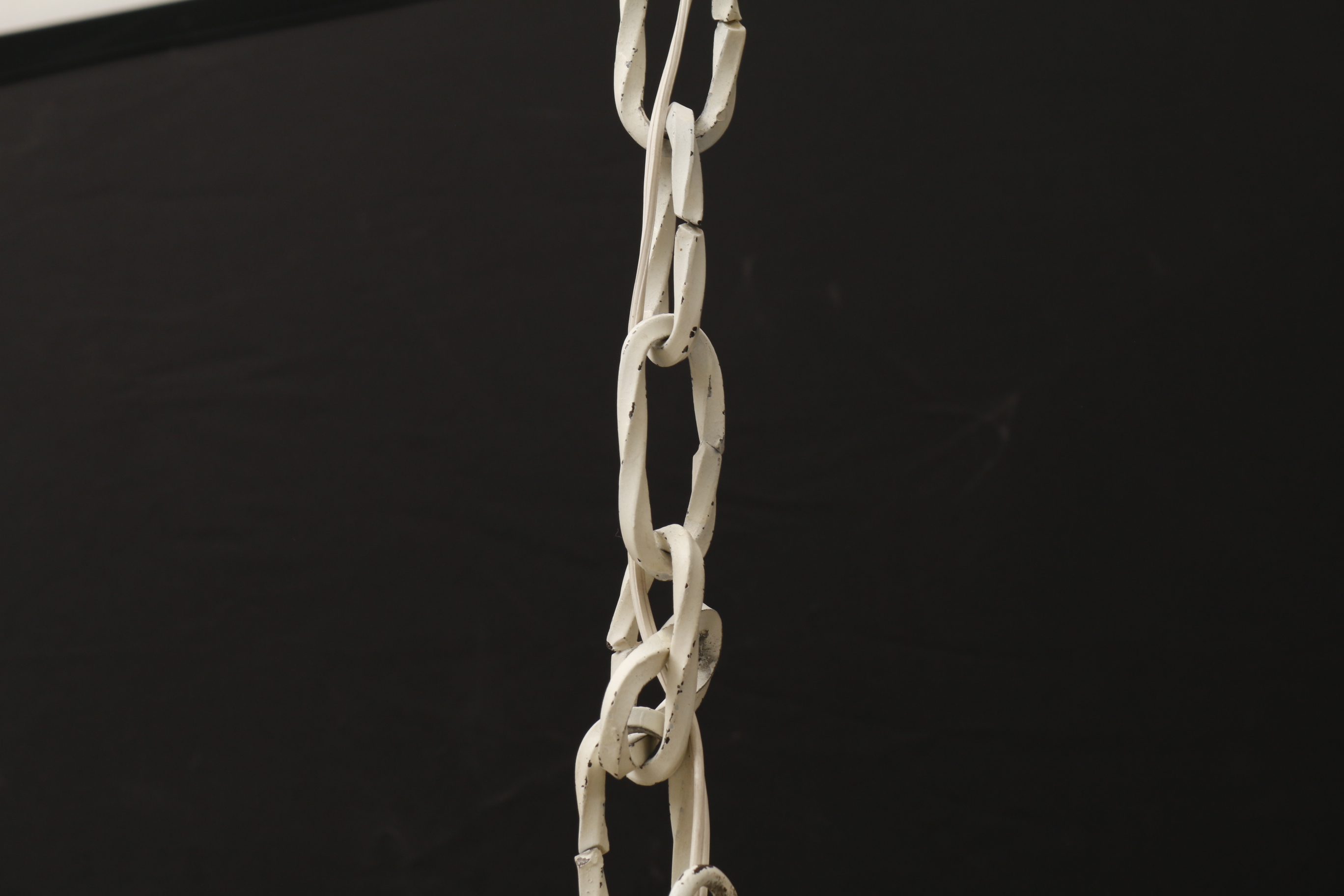 Lantern Pendant Light with Stained Glass