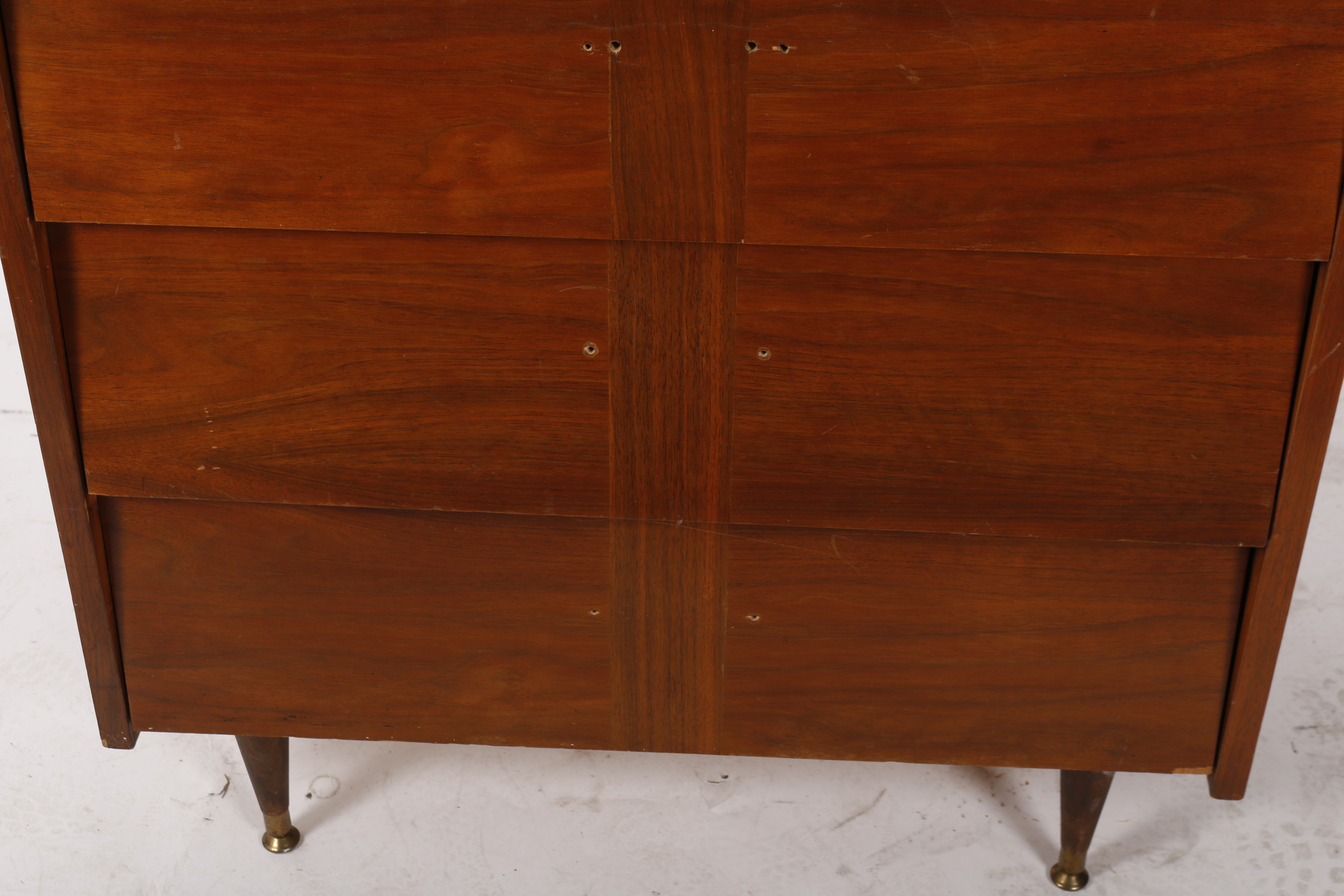 Mid Century Modern Walnut Chest of Drawers by Ward Furniture