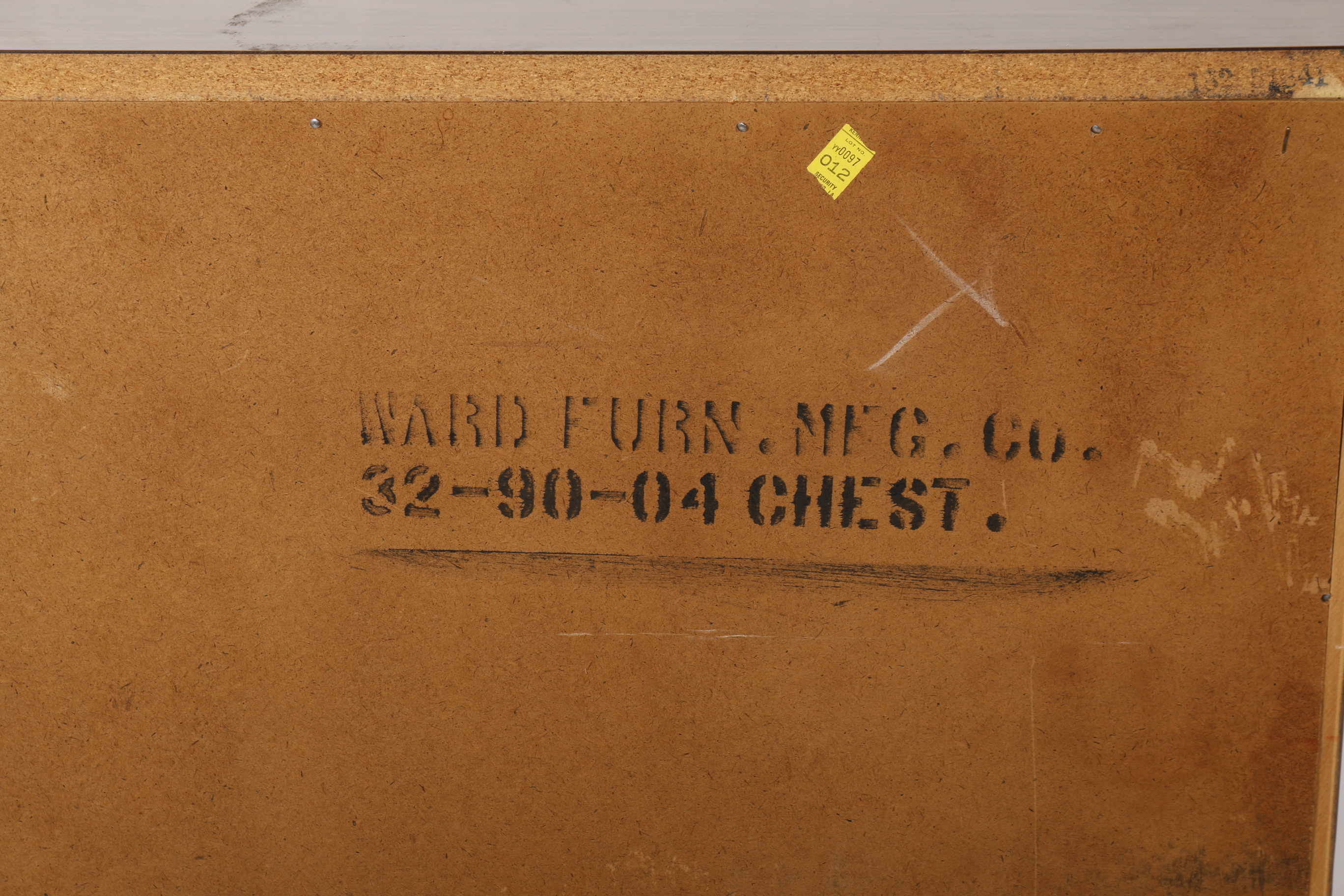 Mid Century Modern Walnut Chest of Drawers by Ward Furniture