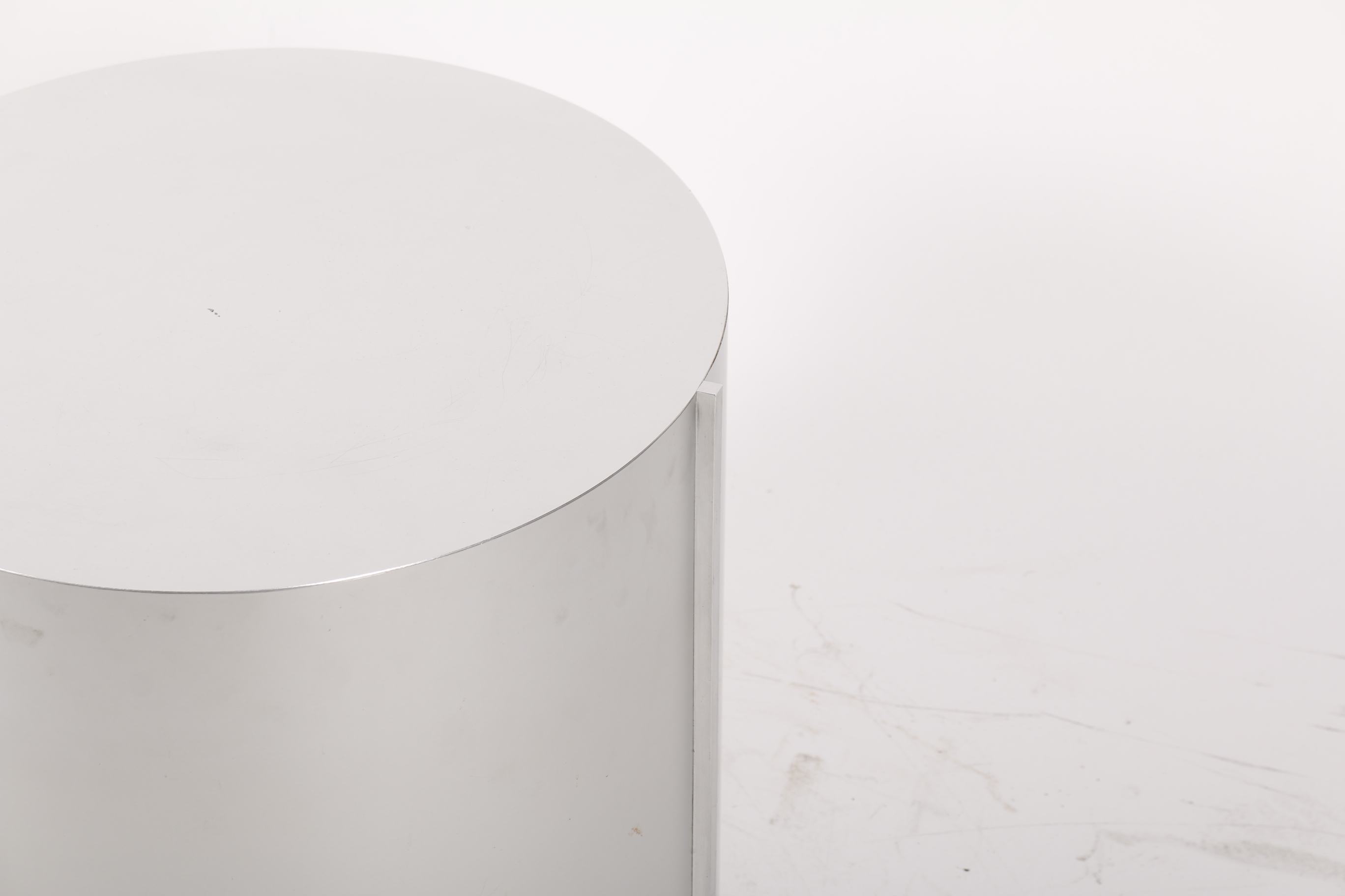 Industrial Style Metal Side Table