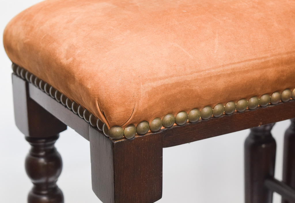 Pair of Jacobean Style Counter Stools