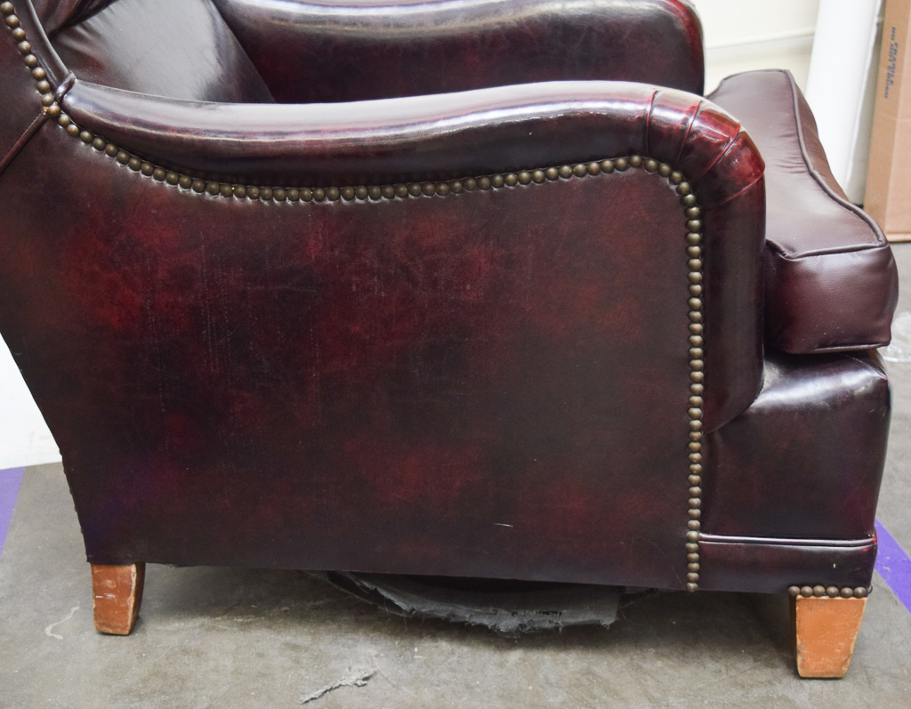 Vintage Lounge Chair with Ottoman by Fleetwood