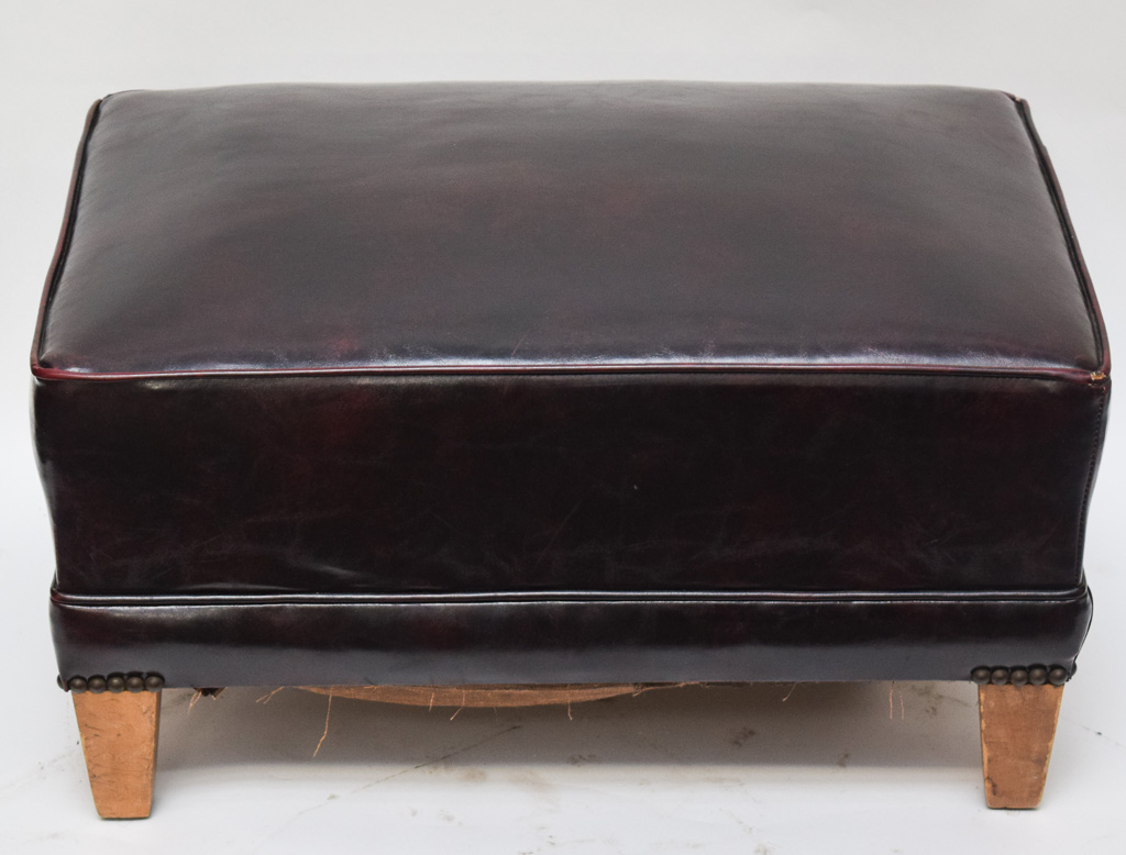 Vintage Lounge Chair with Ottoman by Fleetwood