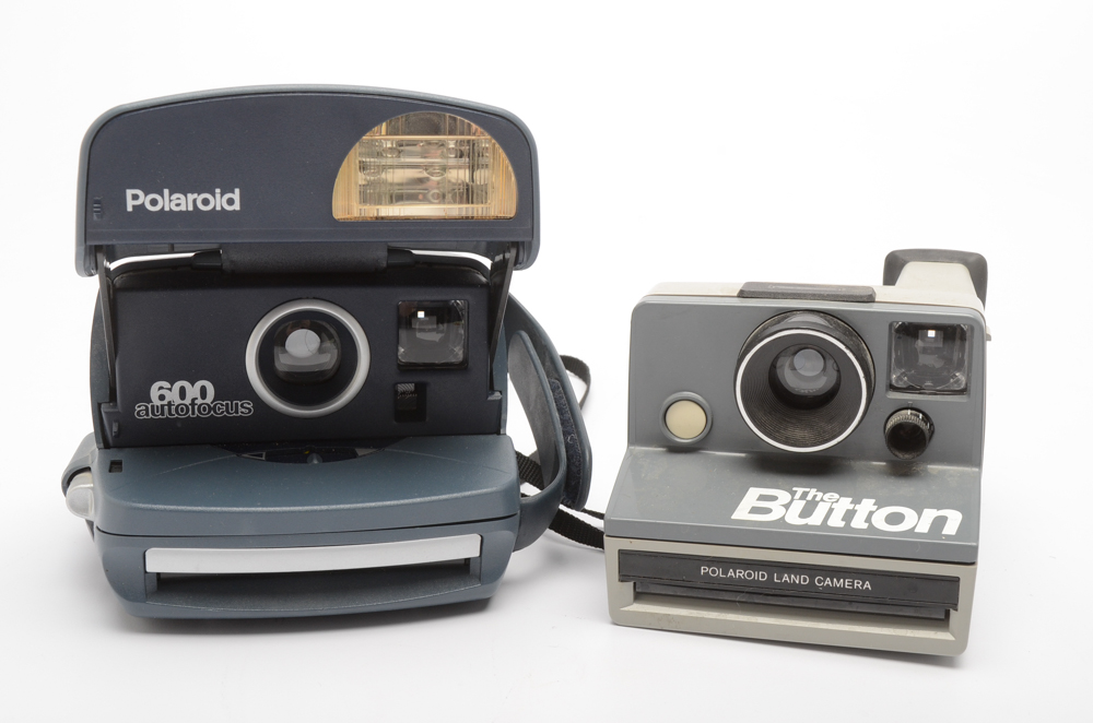 Collection of Vintage Cameras including Polaroid