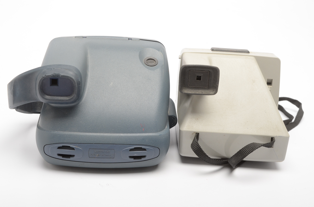 Collection of Vintage Cameras including Polaroid