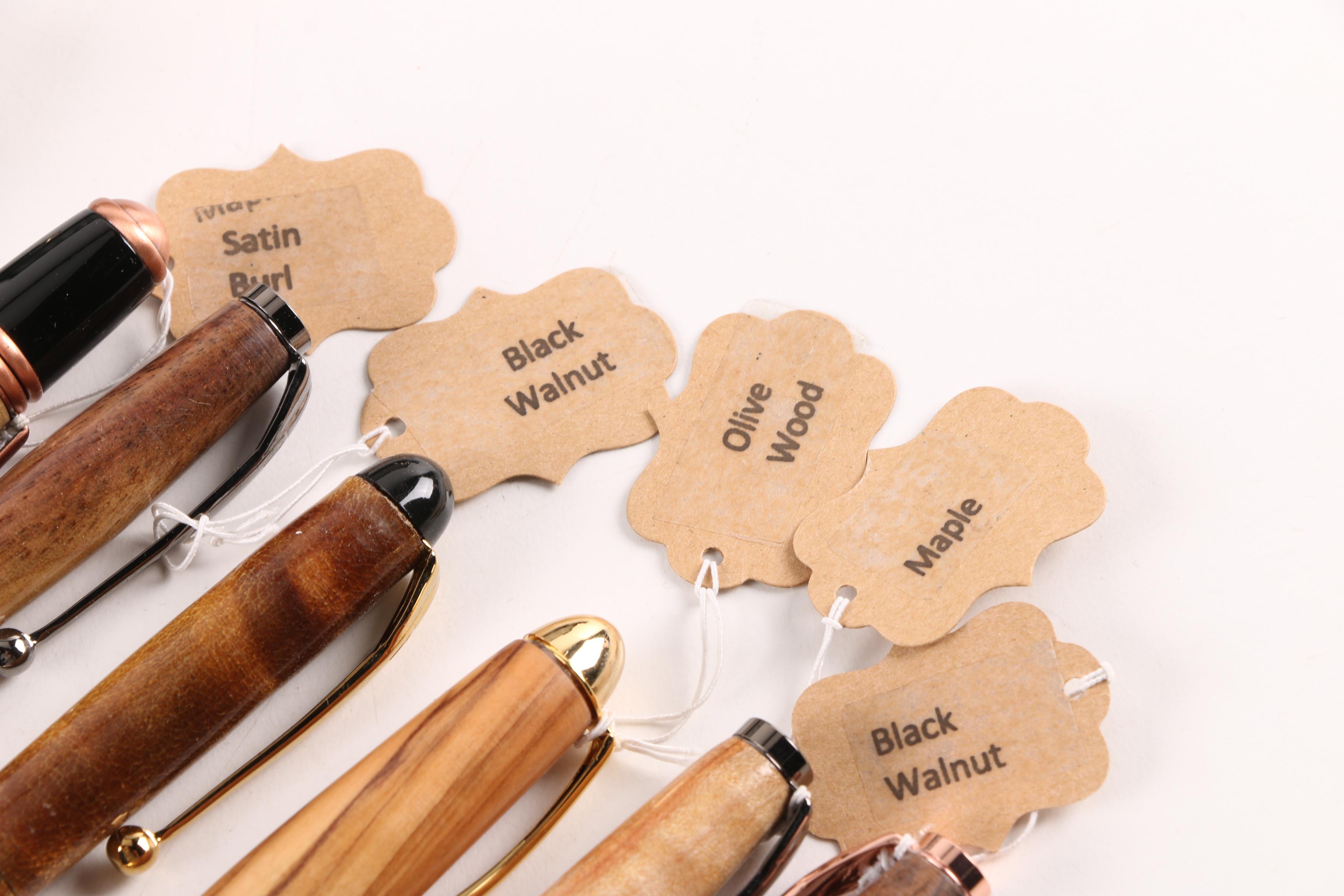 Wooden Chassis Fine Pen Collection with Case