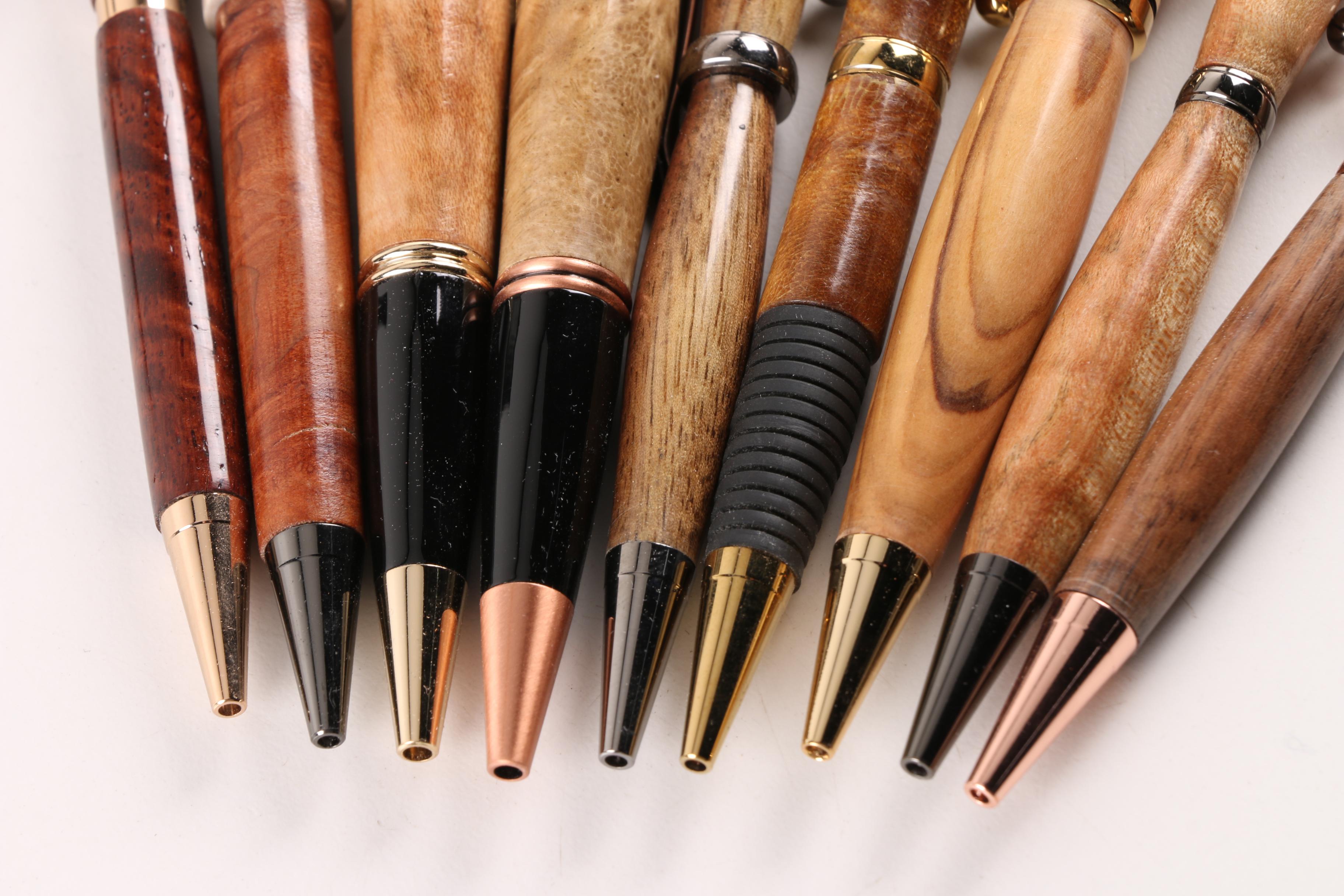 Wooden Chassis Fine Pen Collection with Case
