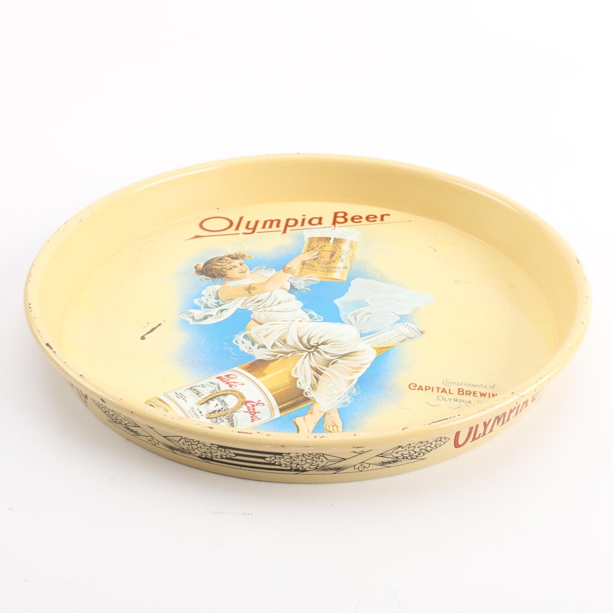 Olympia Beer Serving Tray