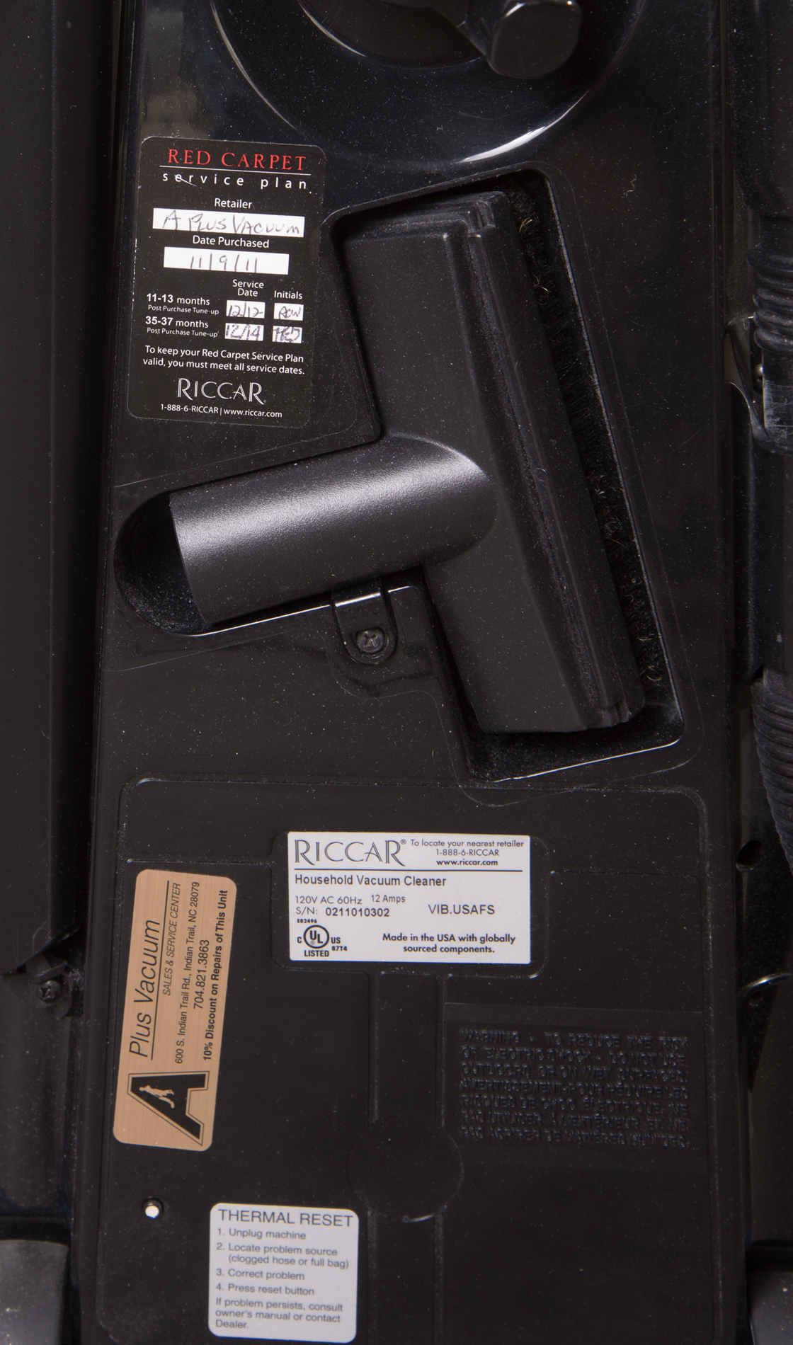 Riccar Vibrance Upright Vacuum Cleaner