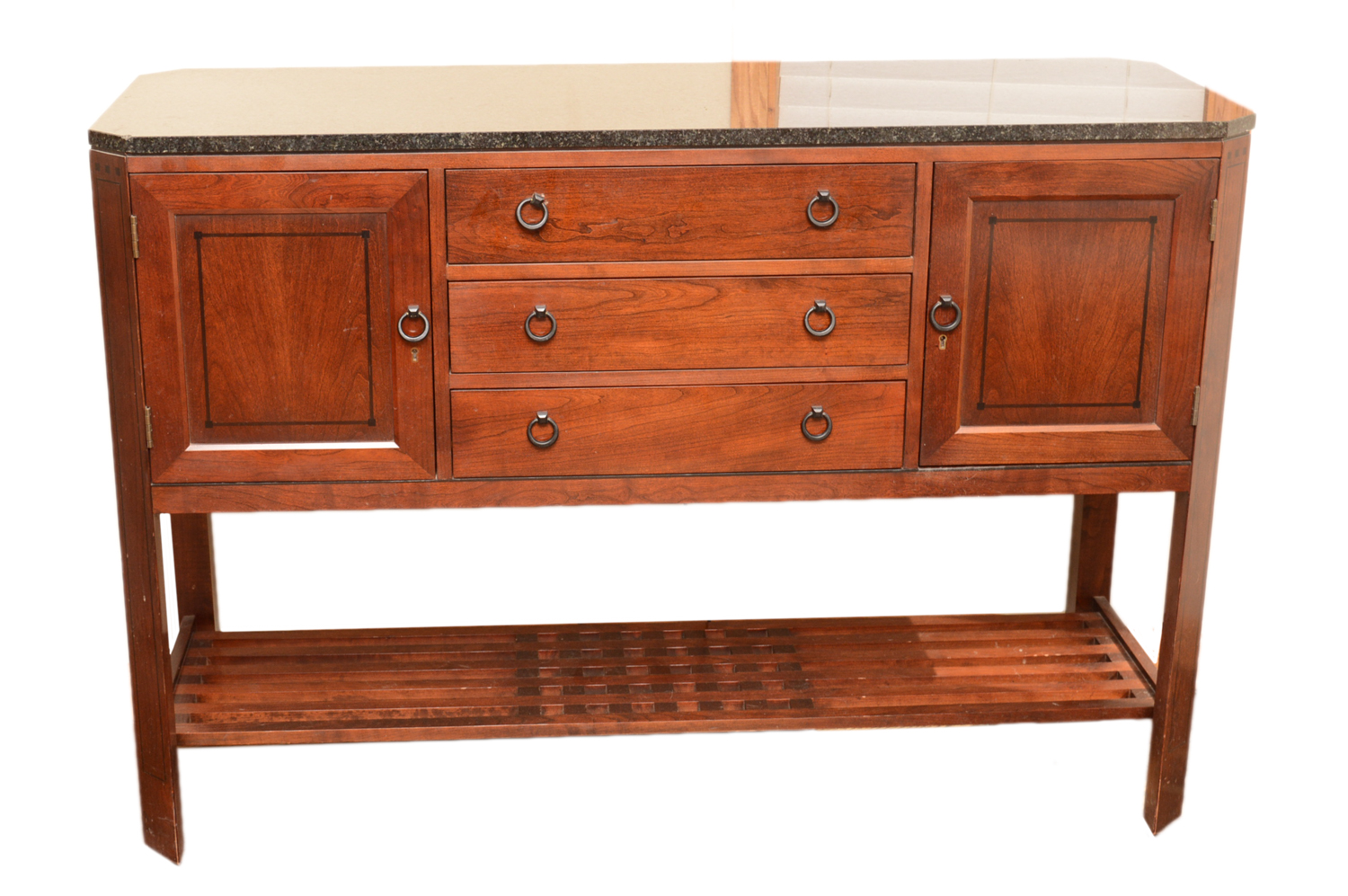 Stickley Granite Top Cherry "21st Century" Sideboard