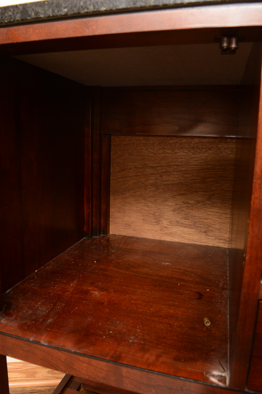 Stickley Granite Top Cherry "21st Century" Sideboard