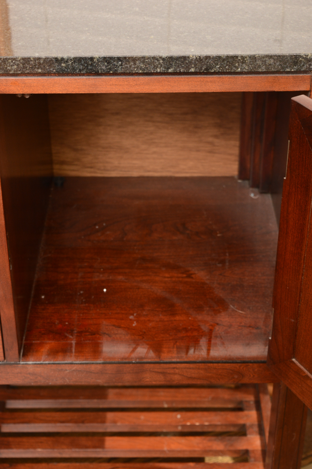 Stickley Granite Top Cherry "21st Century" Sideboard