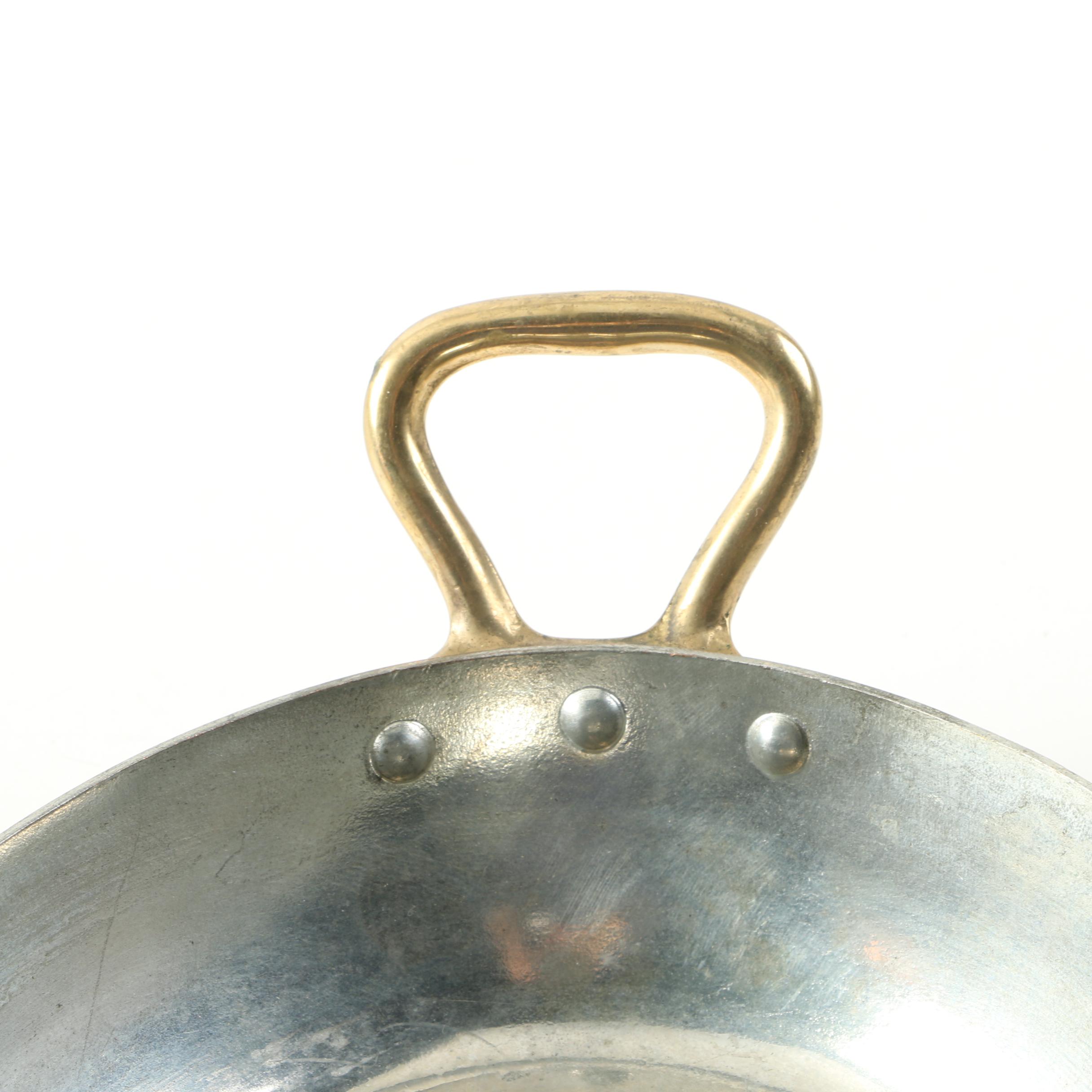 Copper Cookware Including Gamme Grande Cuisine Double Boiler