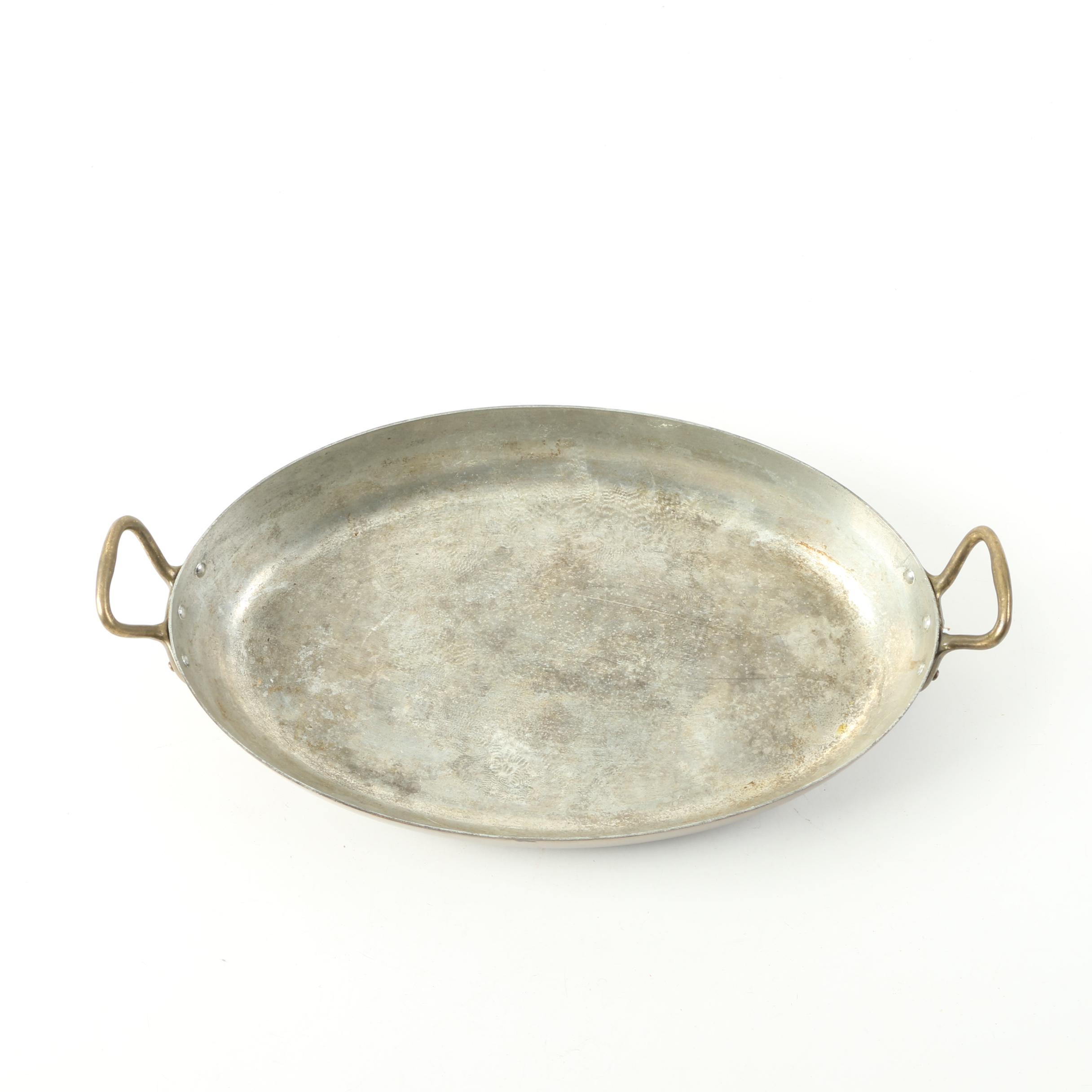 Copper Cookware Including Gamme Grande Cuisine Double Boiler