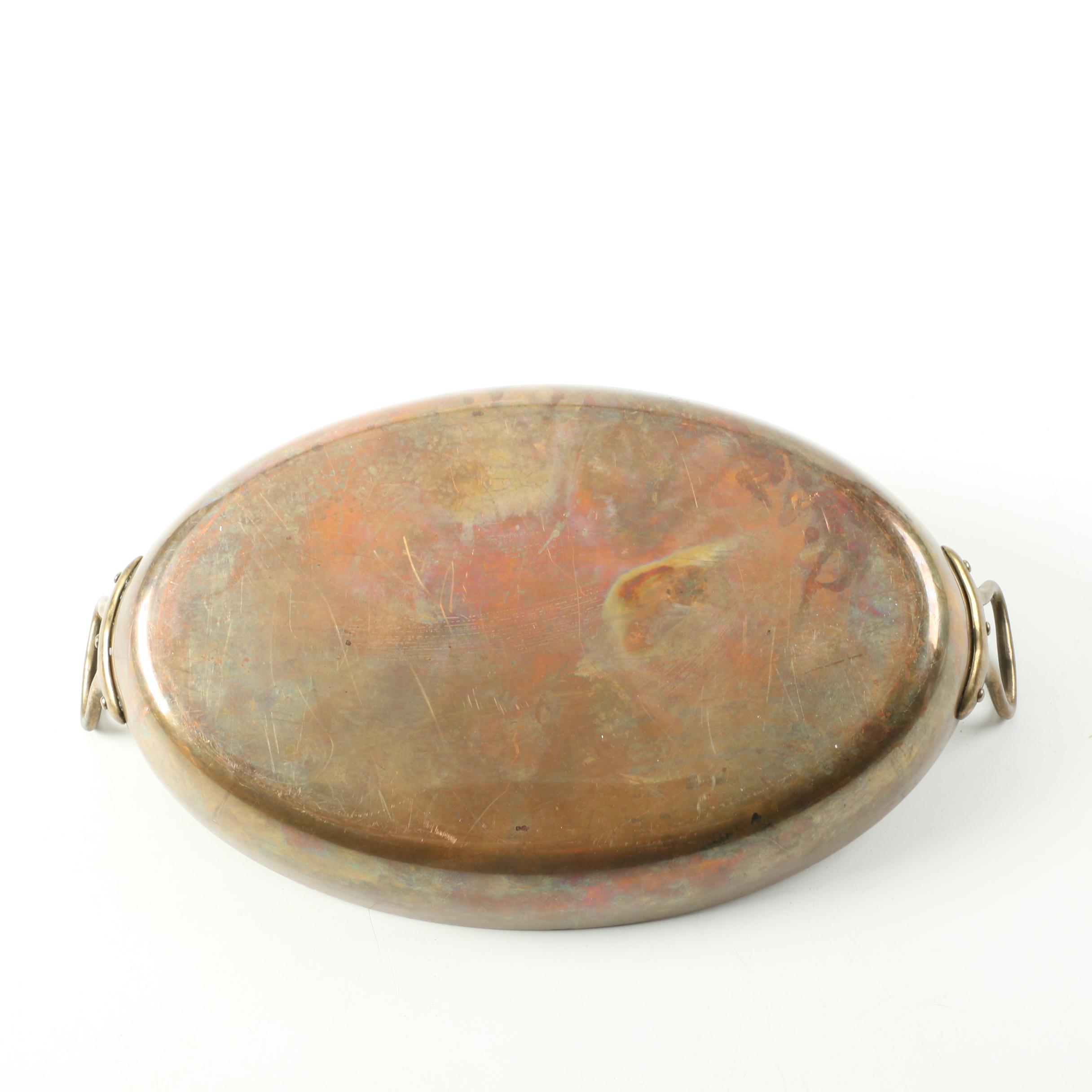 Copper Cookware Including Gamme Grande Cuisine Double Boiler