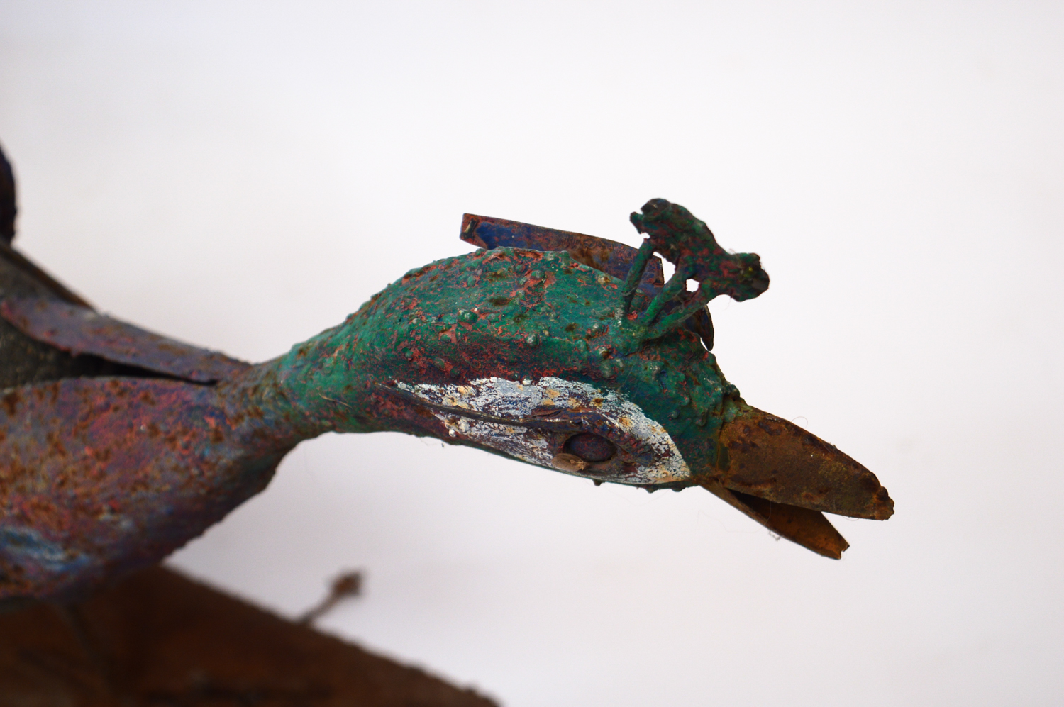 Metal Garden Peacock