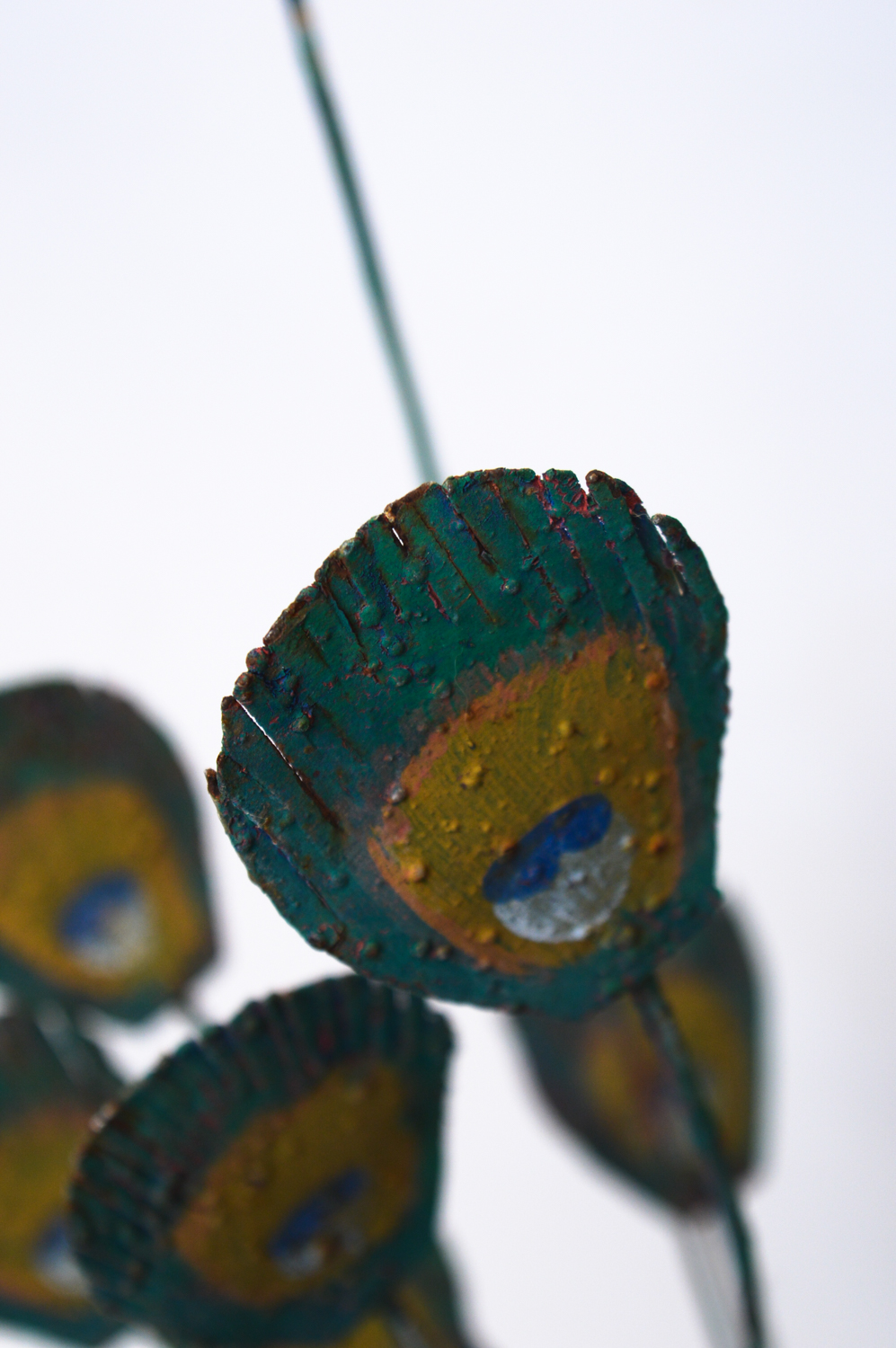 Metal Garden Peacock