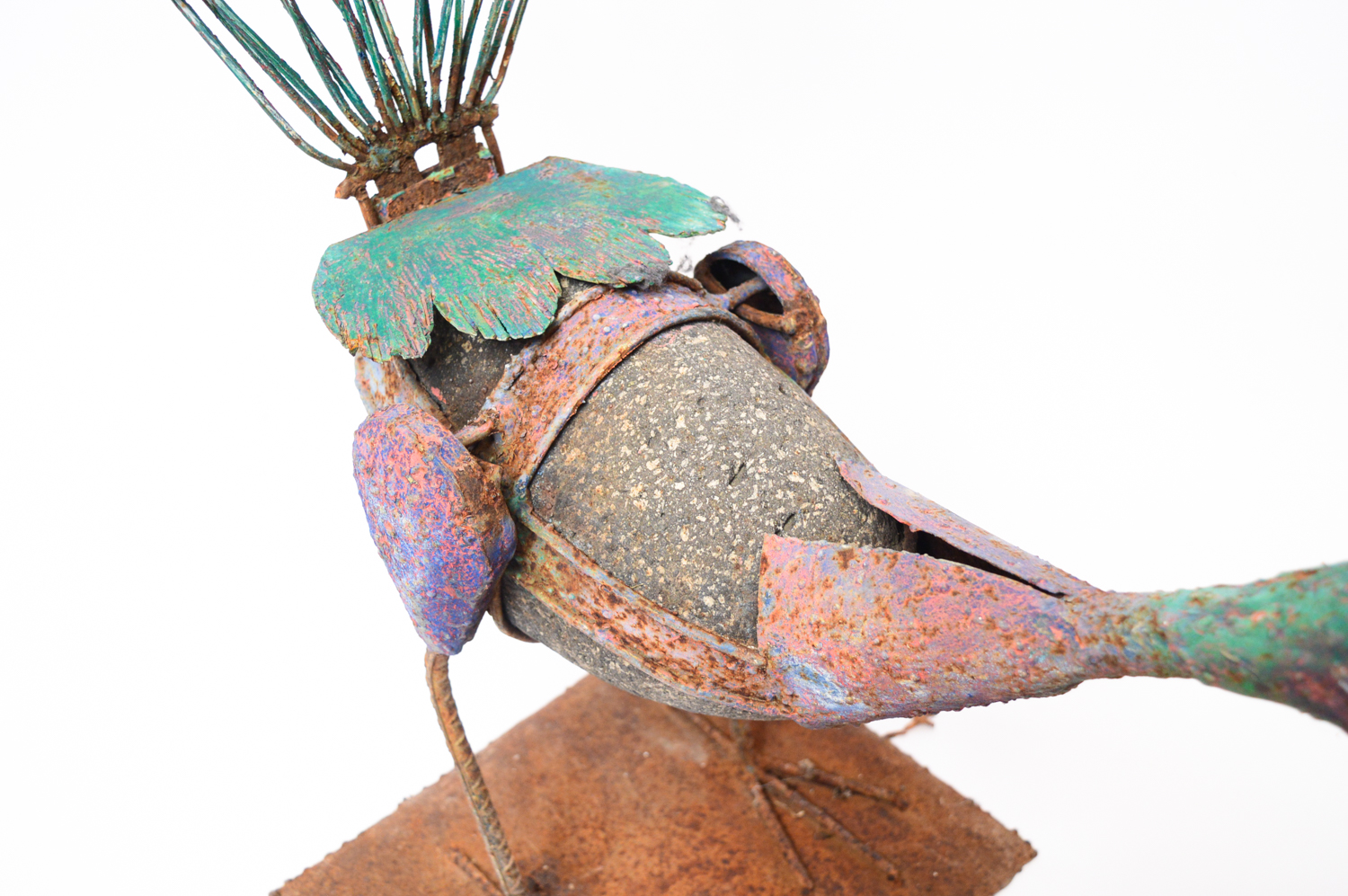 Metal Garden Peacock