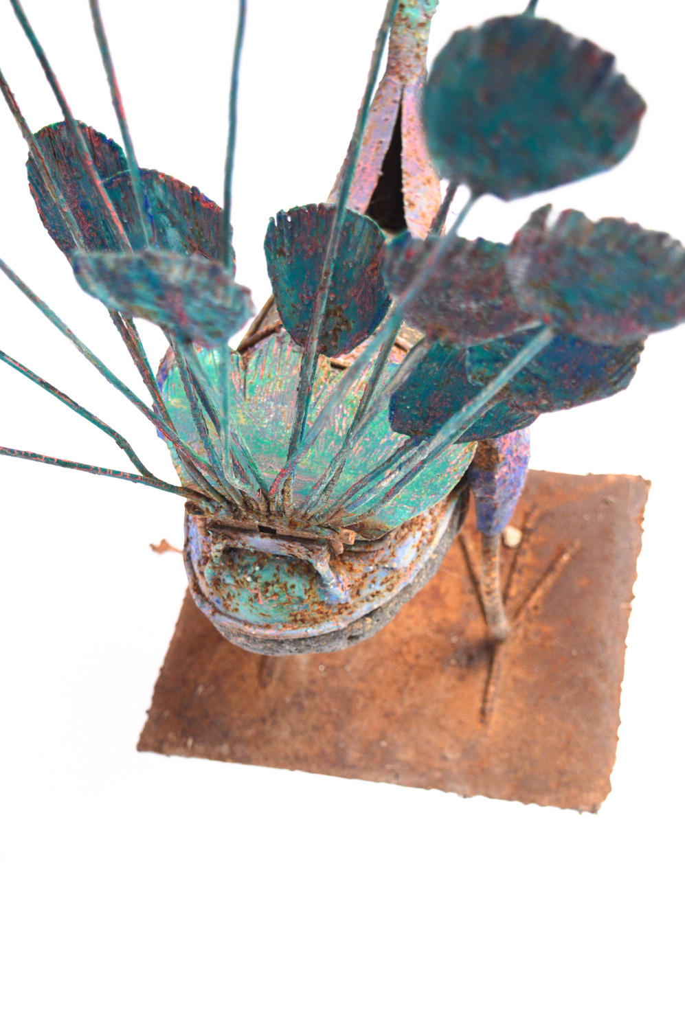 Metal Garden Peacock