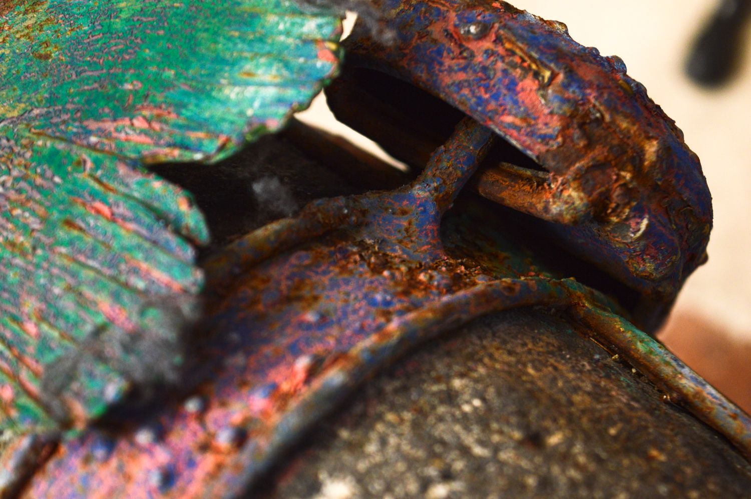 Metal Garden Peacock