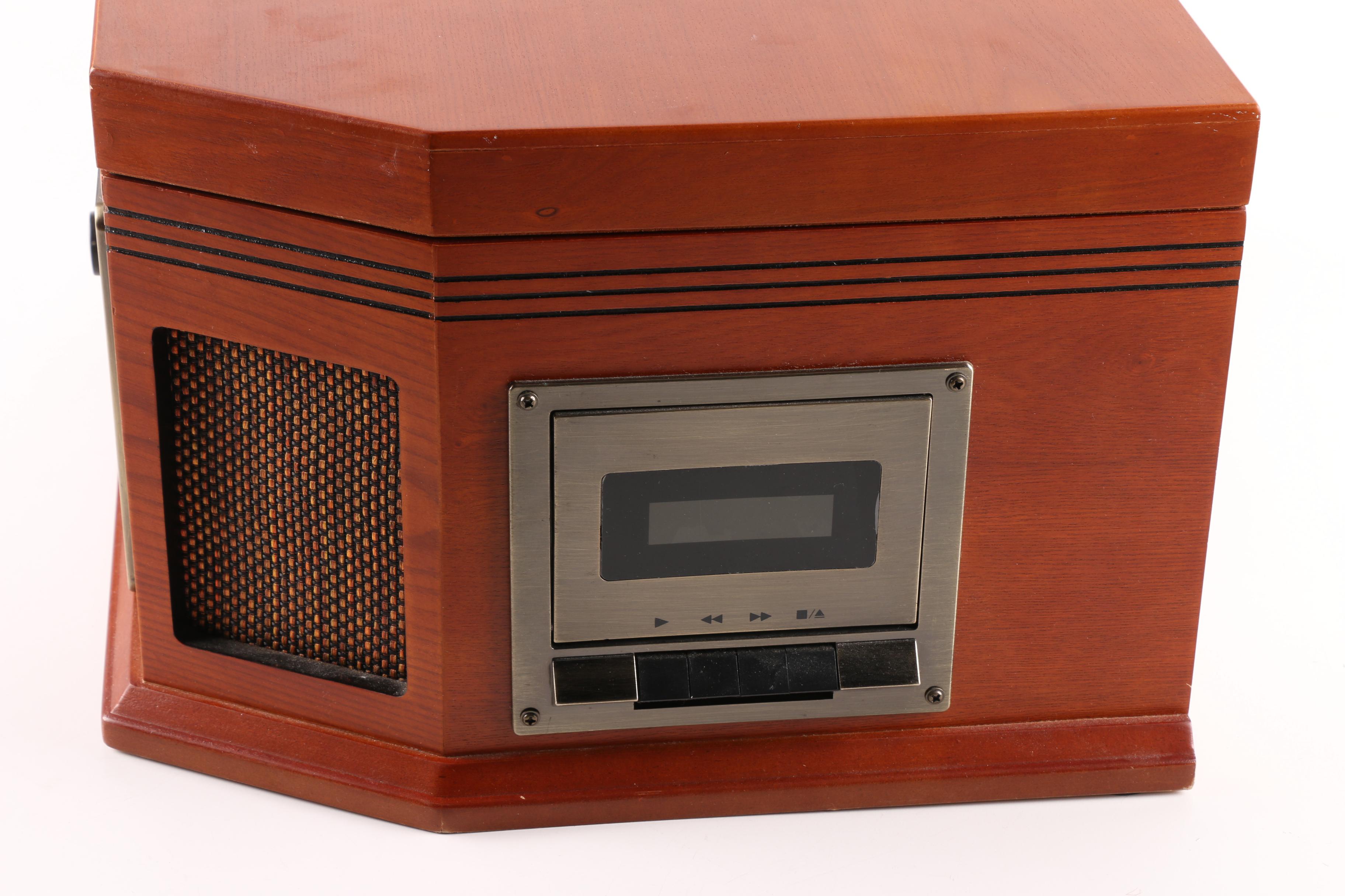 Crosley CD Recorder Turntable and Cassette Player