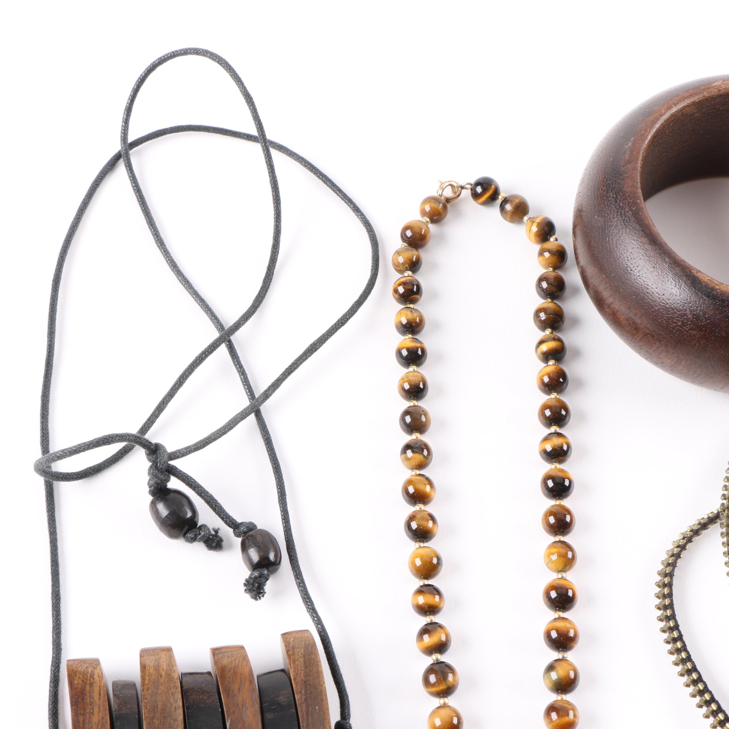 Assorted Necklaces, Shimon Kahloun Bracelet & More