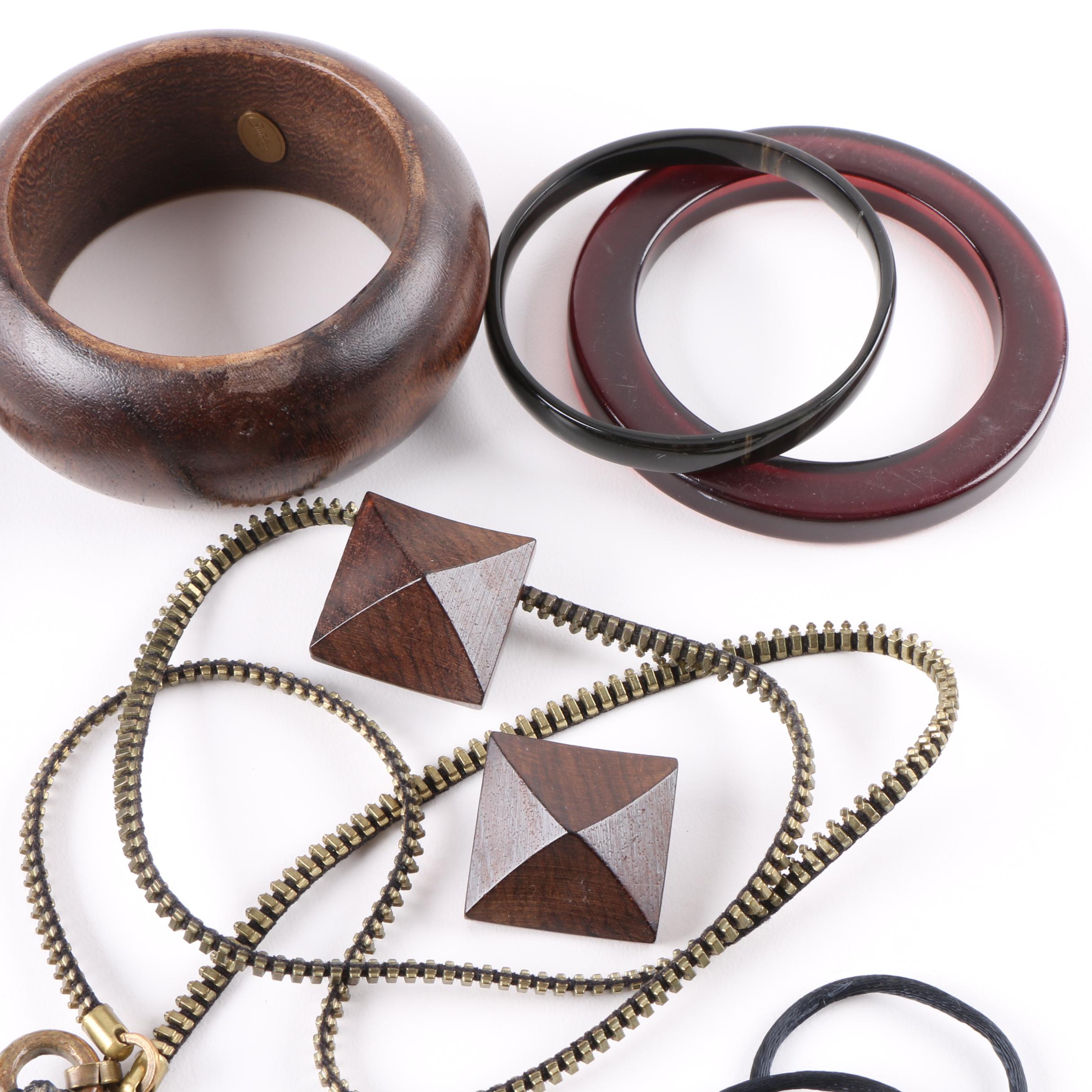 Assorted Necklaces, Shimon Kahloun Bracelet & More