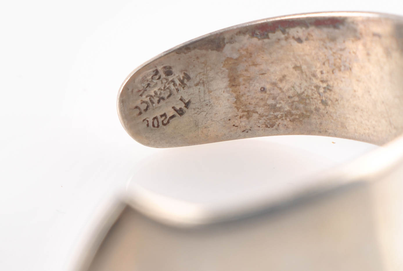 Collection of Vintage Mexican Sterling Bracelets Including Taxco