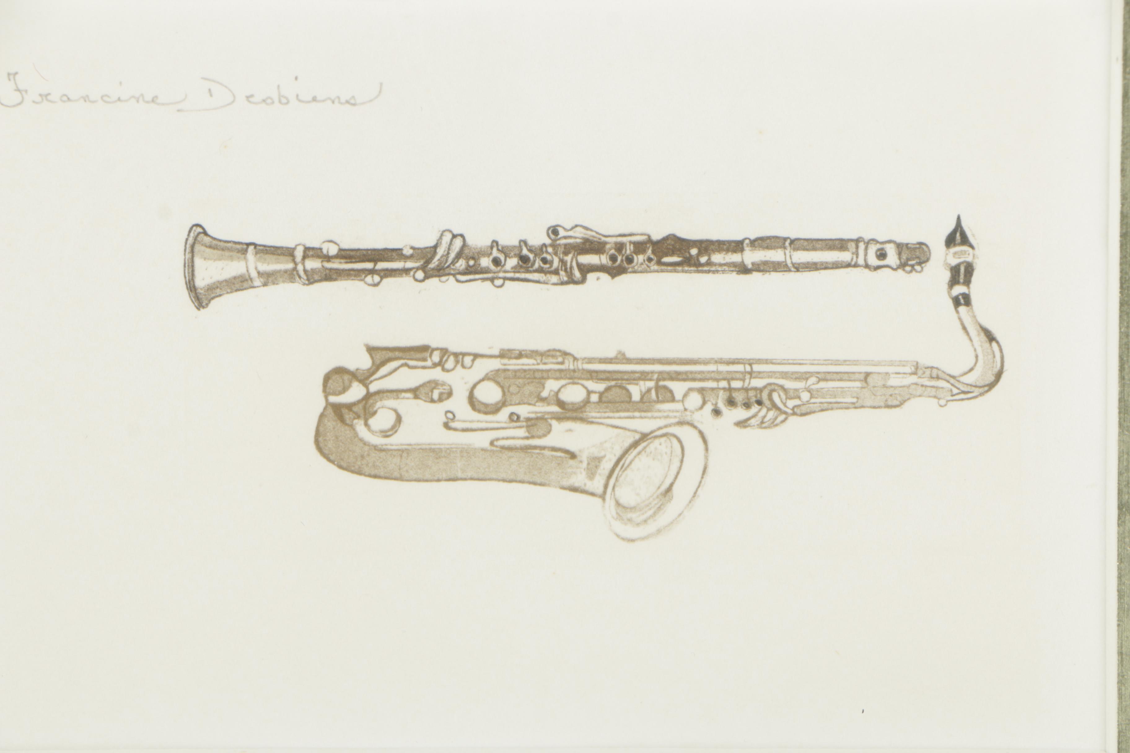 Francine Desbiens Etching on Paper