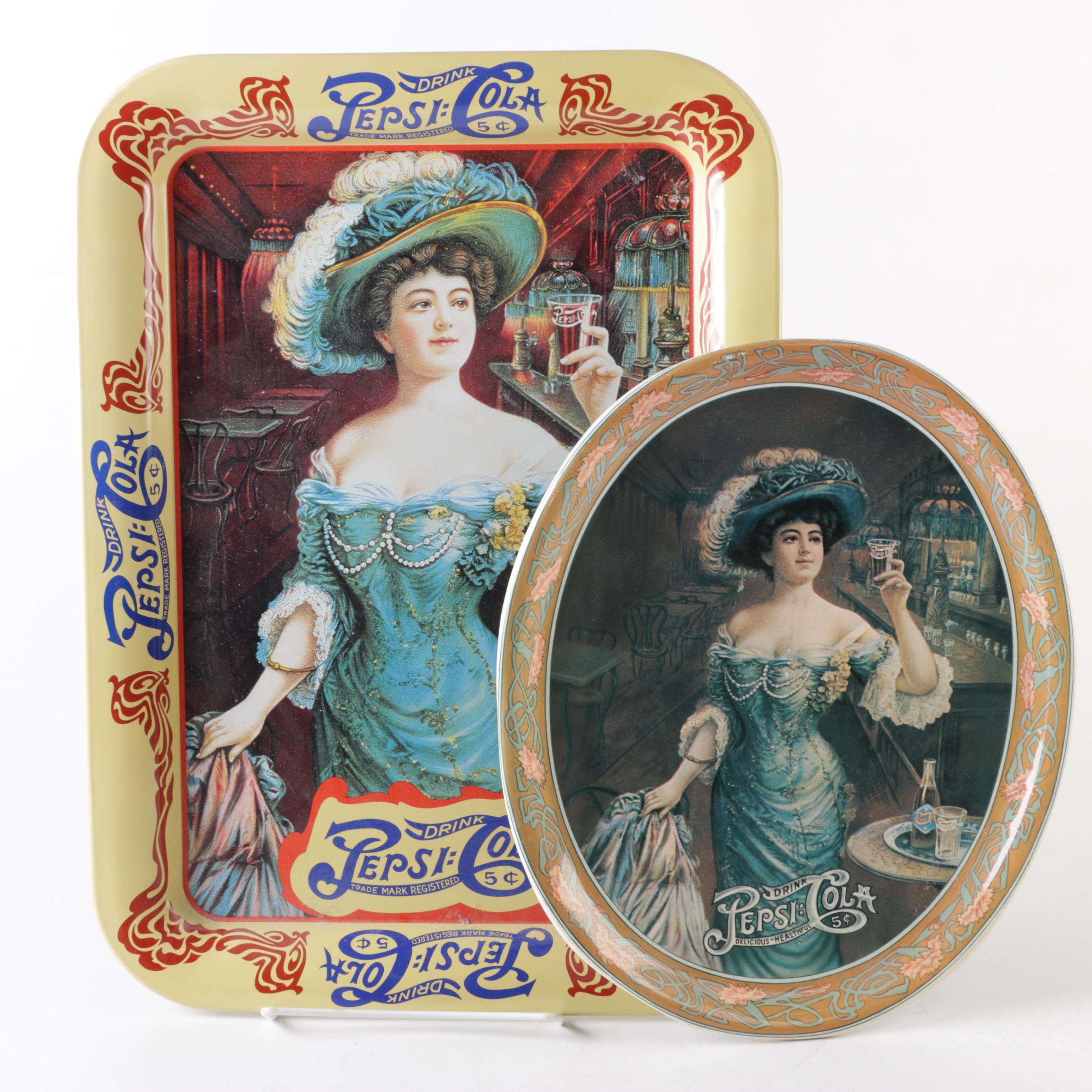 Reproduction Pepsi-Cola Trays