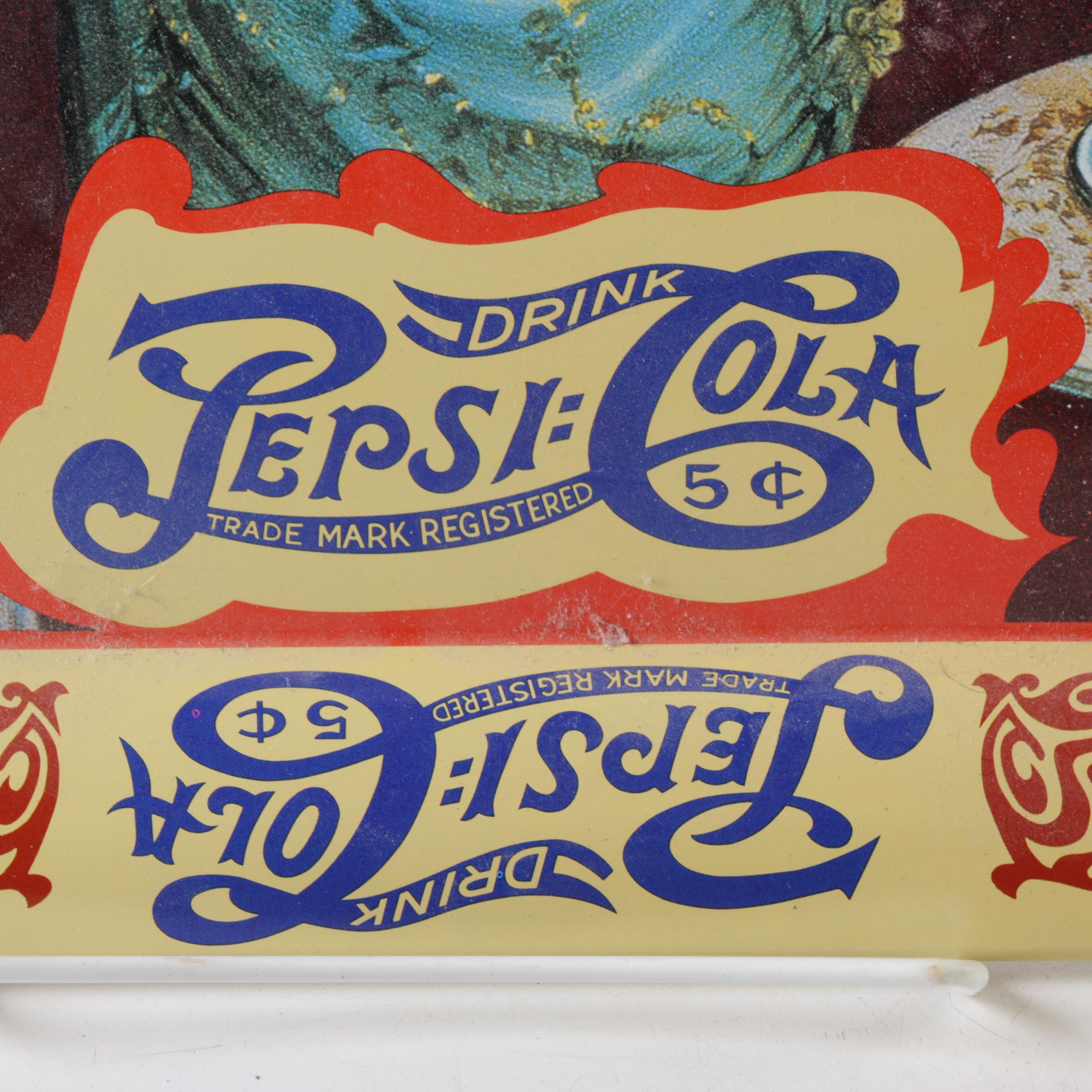 Reproduction Pepsi-Cola Trays
