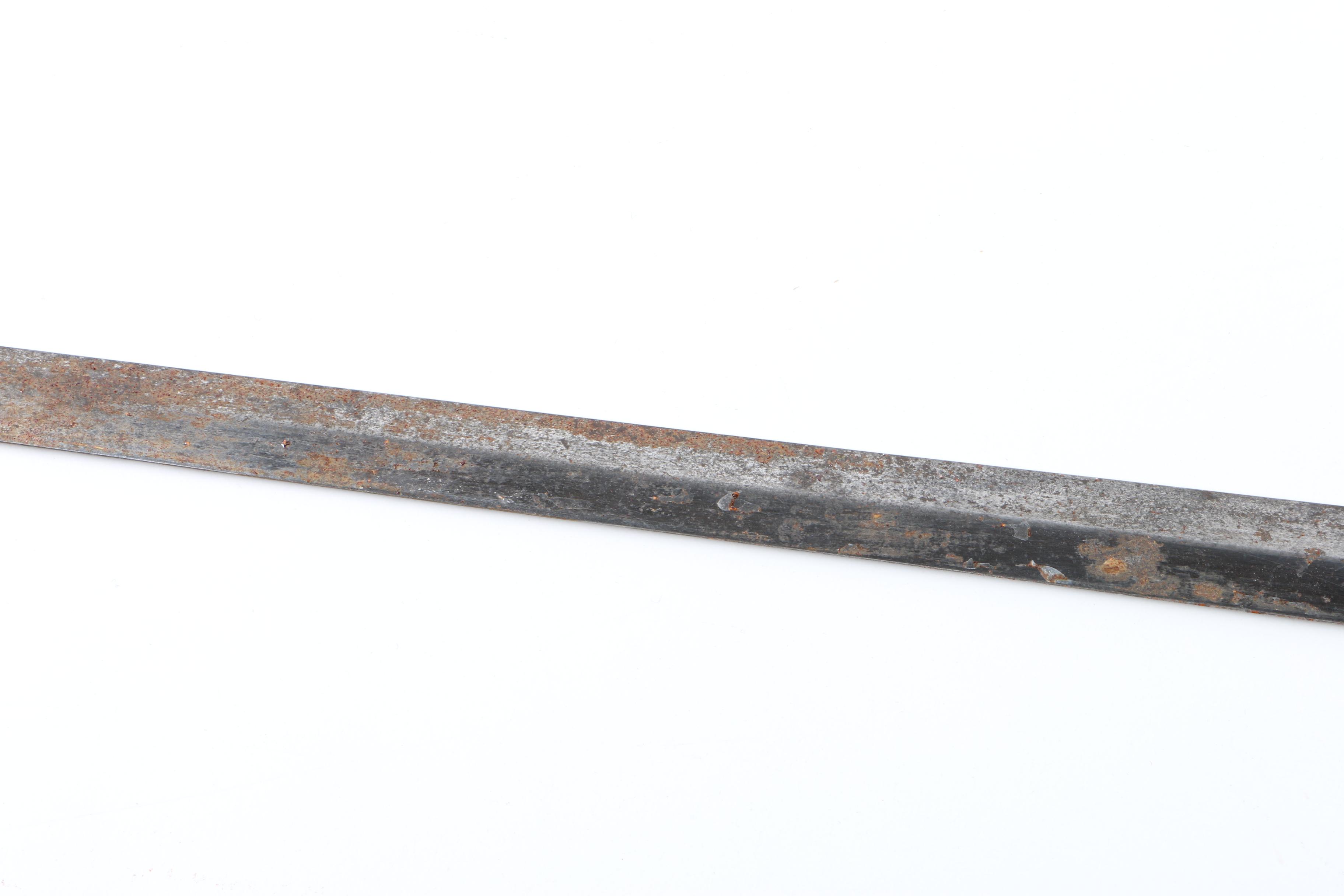 Antique Odd Fellows Presentation Sword and Scabbard by E.A. Armstrong of Detroit