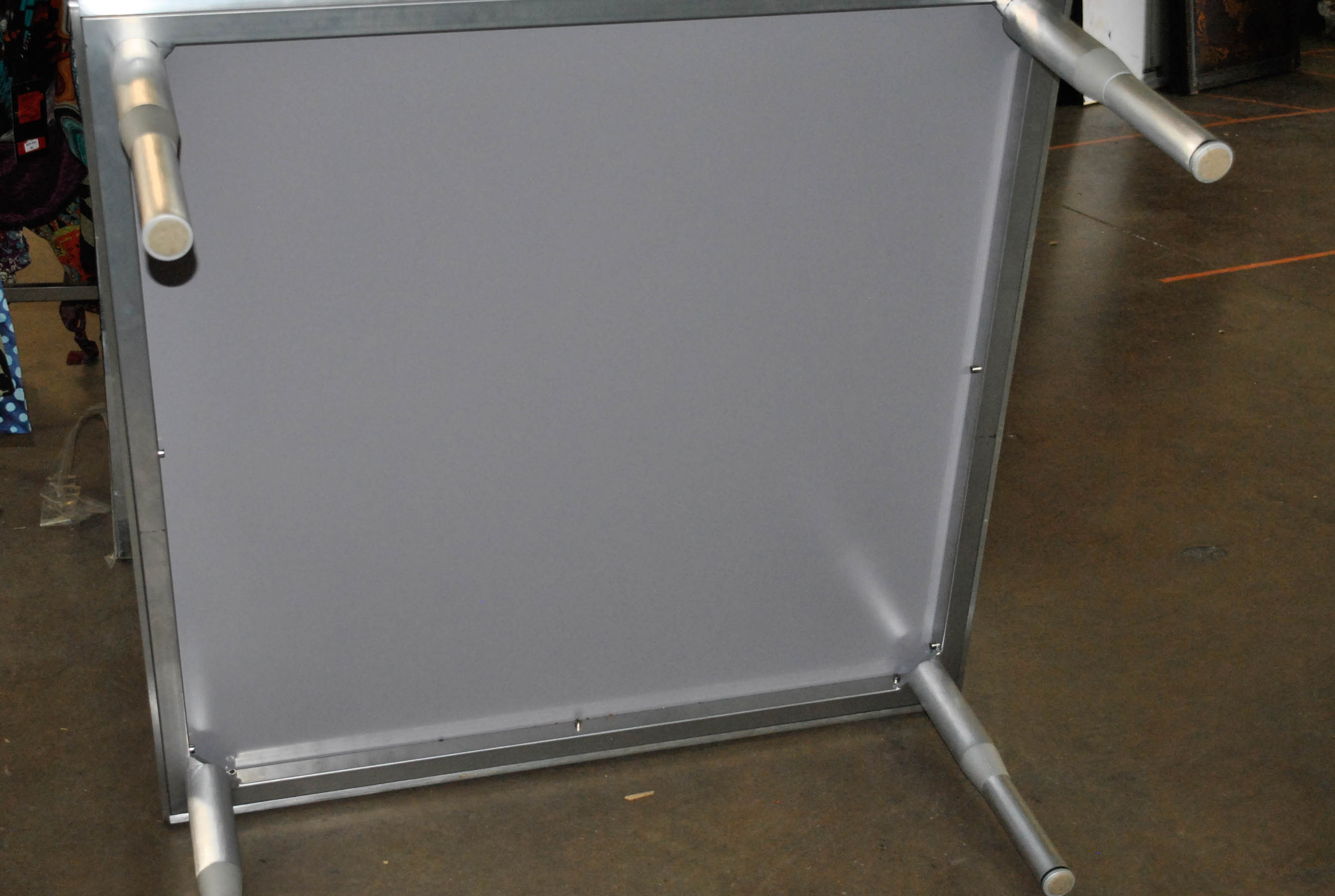 Industrial Style Square Coffee Table