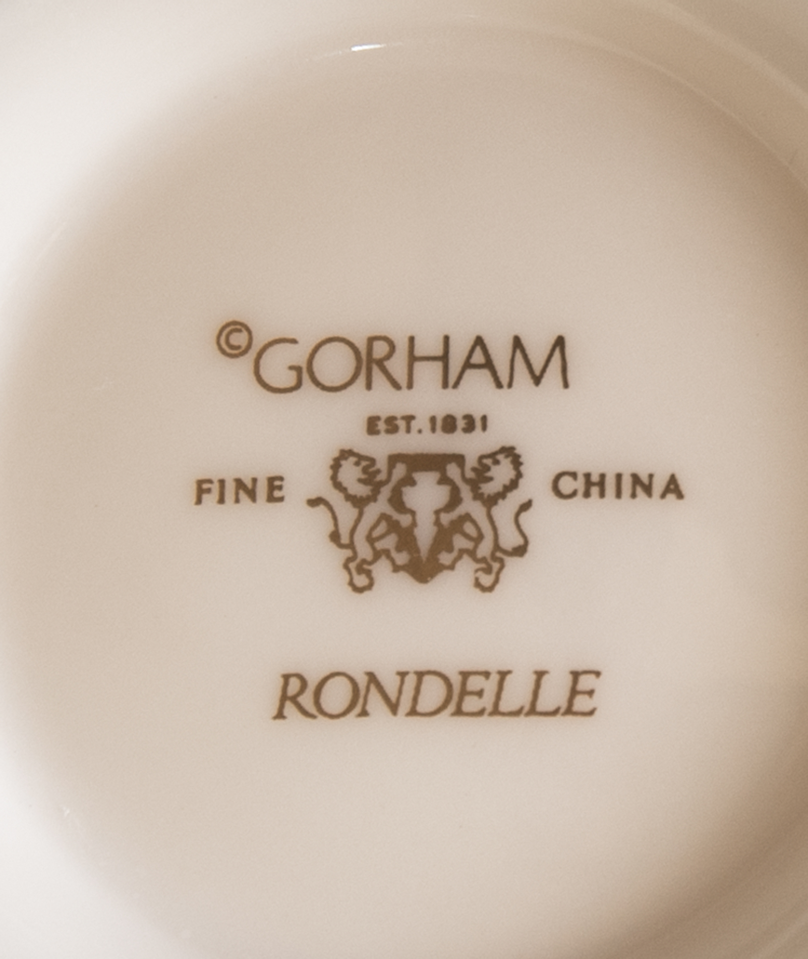 Gorham "Rondelle" Dinnerware