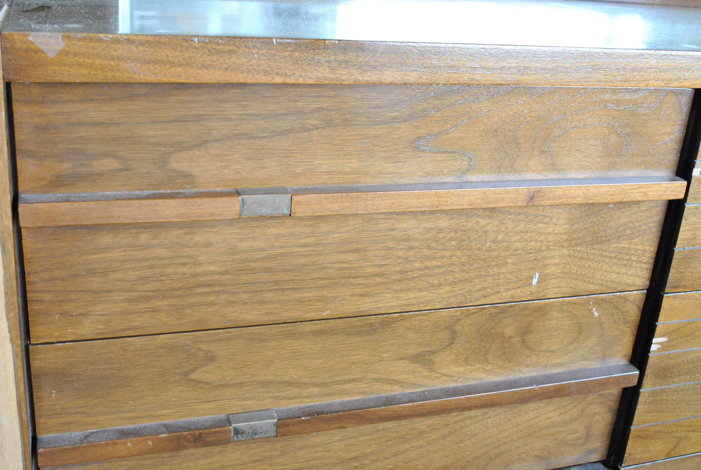 Mid Century Modern Chest of Drawers with Mirror by Cavalier