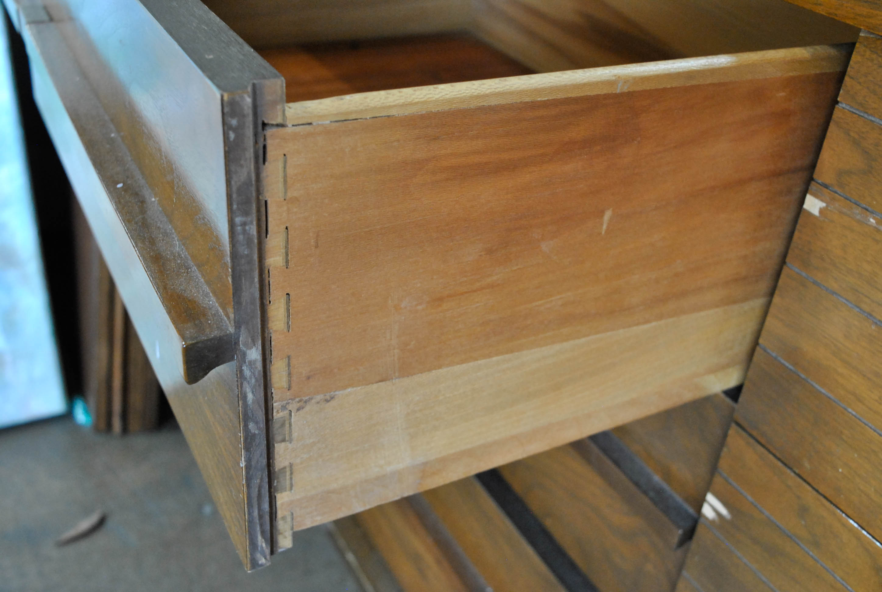 Mid Century Modern Chest of Drawers with Mirror by Cavalier