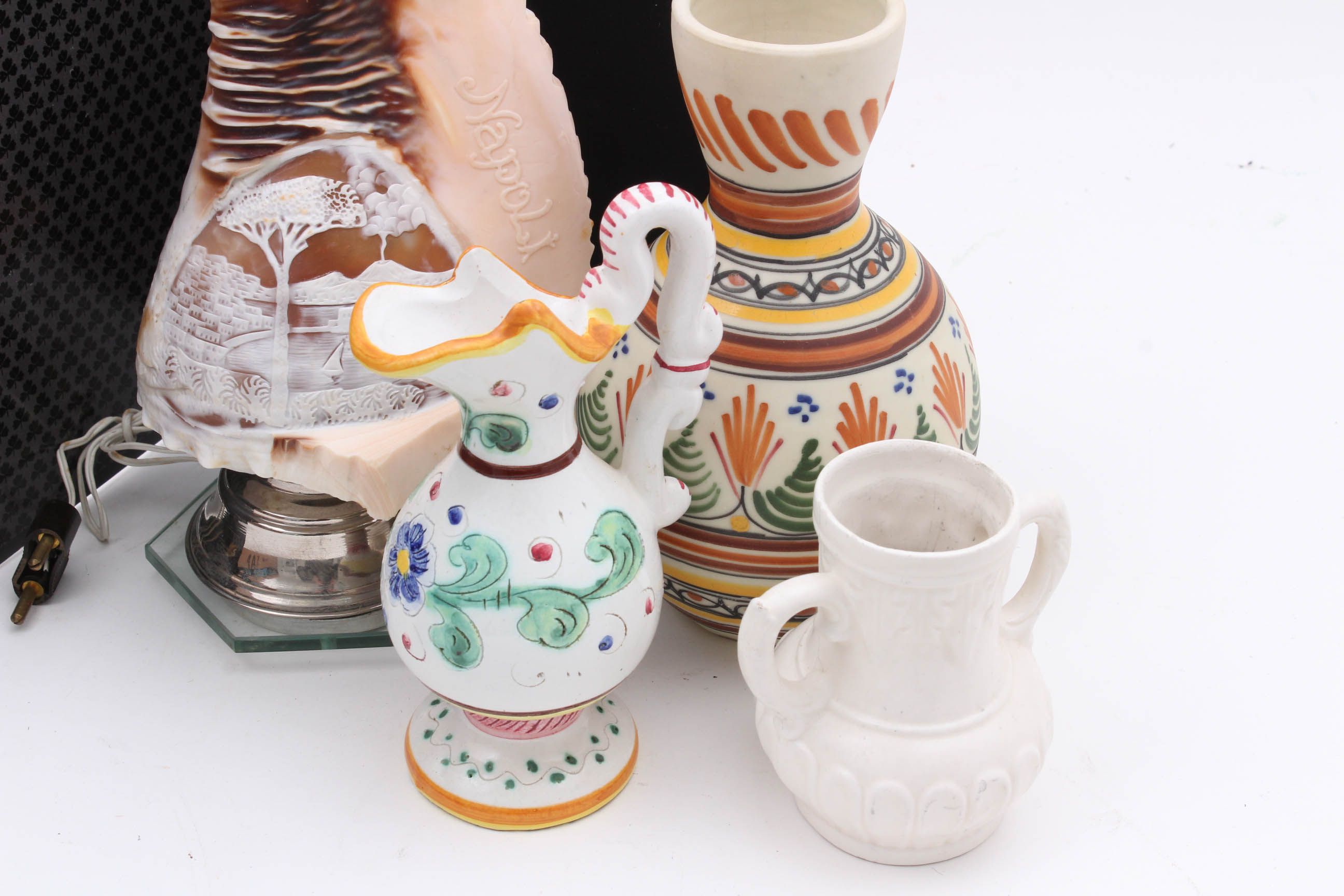 Vintage Italian Artisanal Ceramics and Souvenirs including Deruta