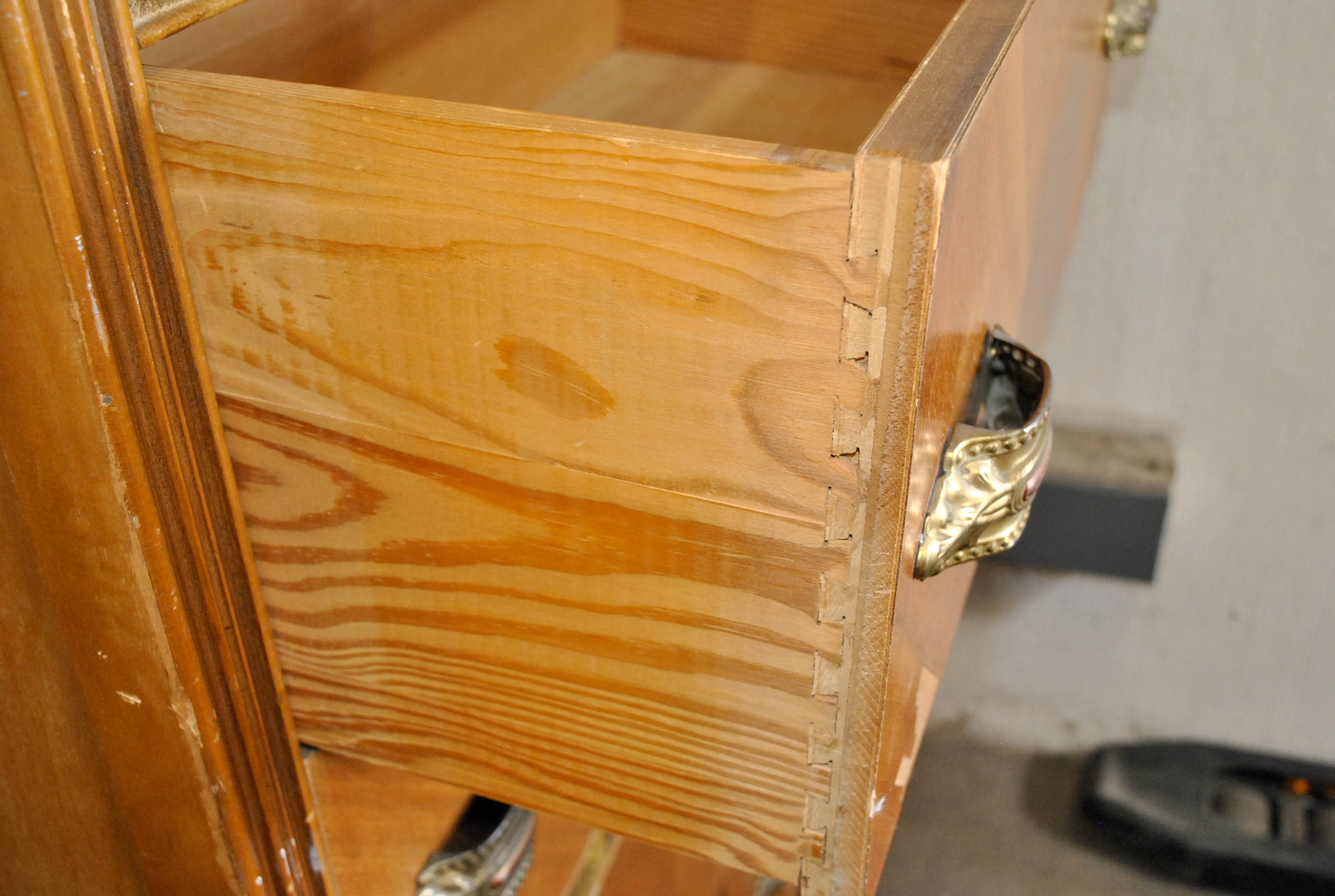 Art Deco Waterfall Chest of Drawers