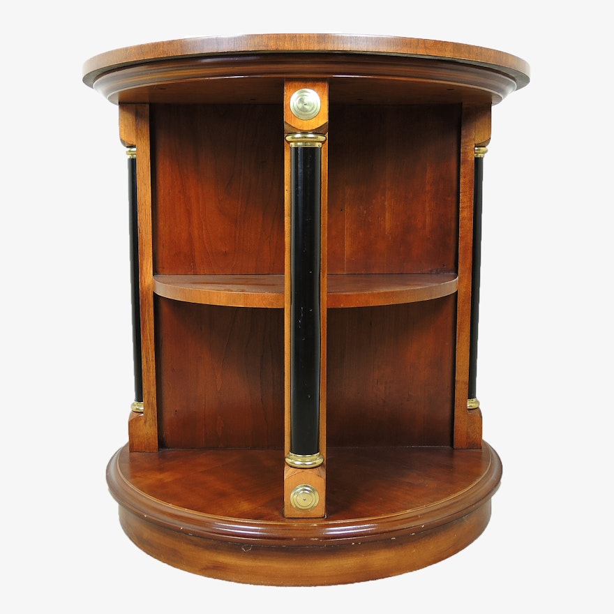 Empire Style Cherry Library Table