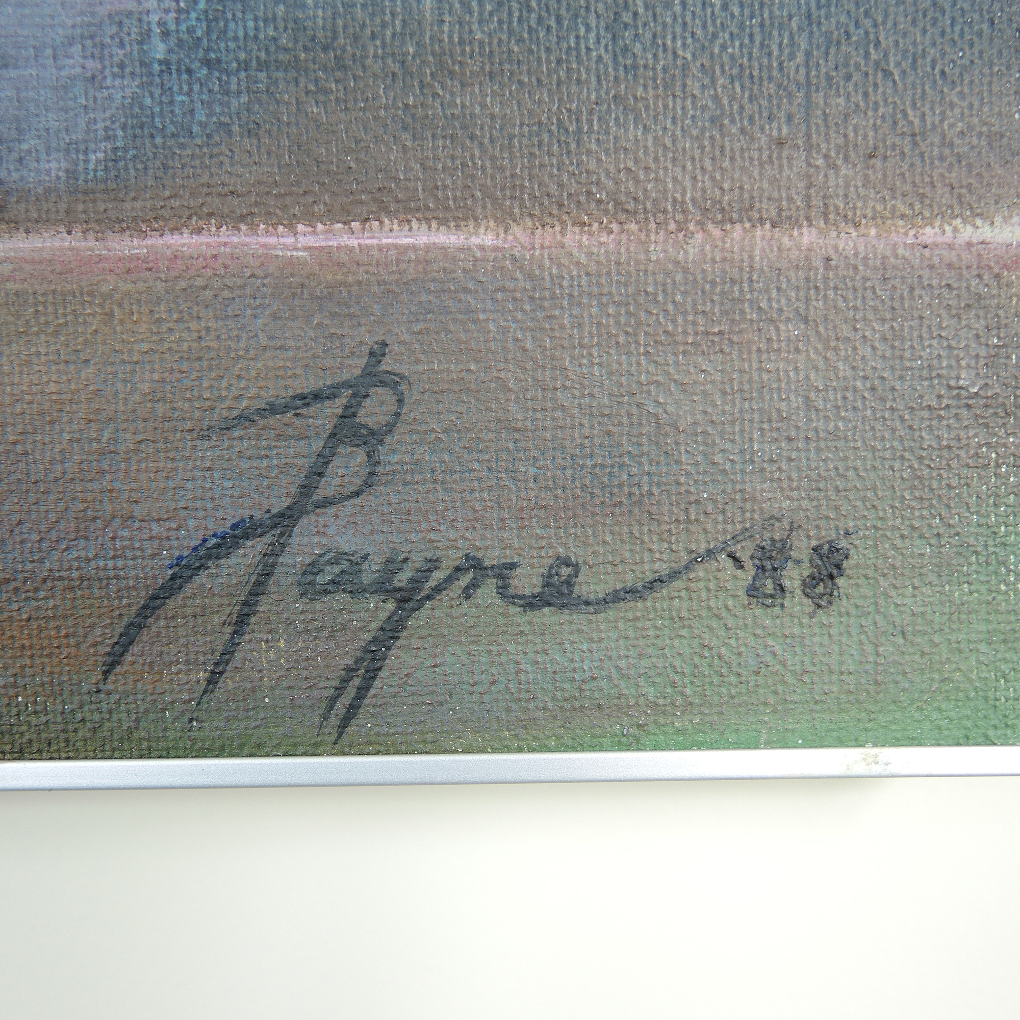 Barbara Payne Oil Painting On Board "Gifts from Japan"