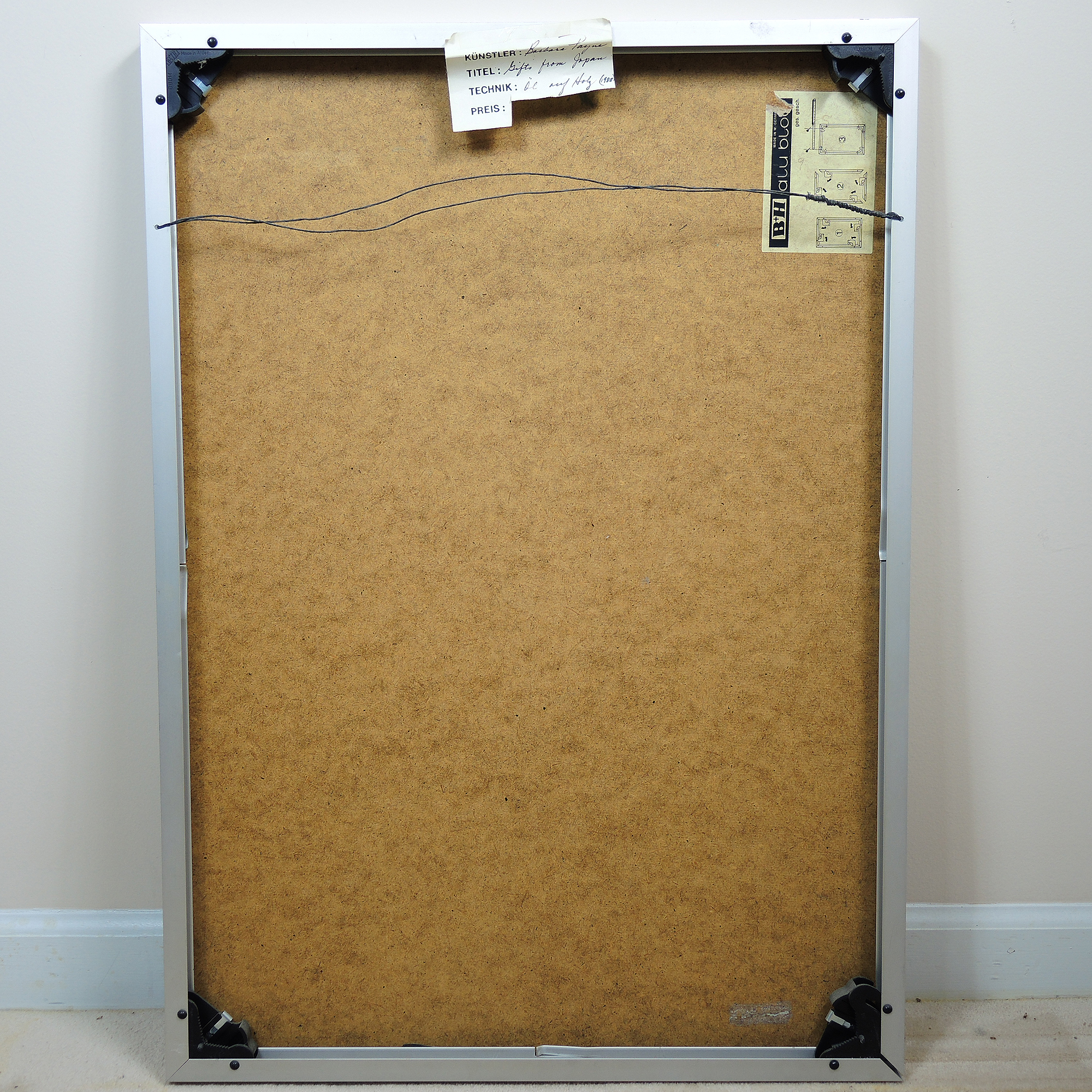 Barbara Payne Oil Painting On Board "Gifts from Japan"