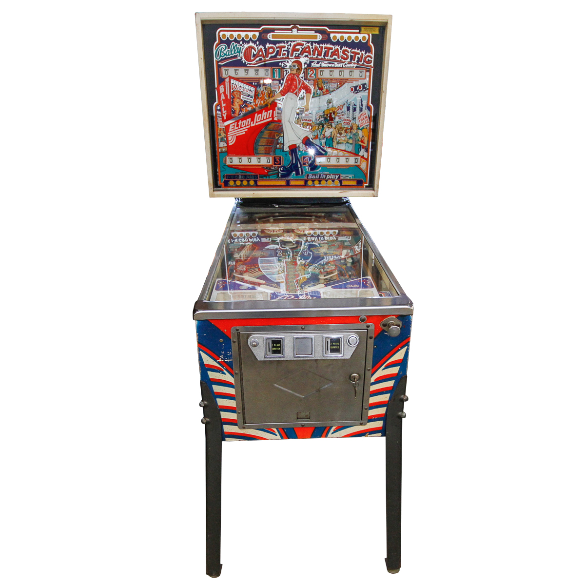 1976 Bally's Elton John "Capt. Fantastic" Four-Player Pinball Machine