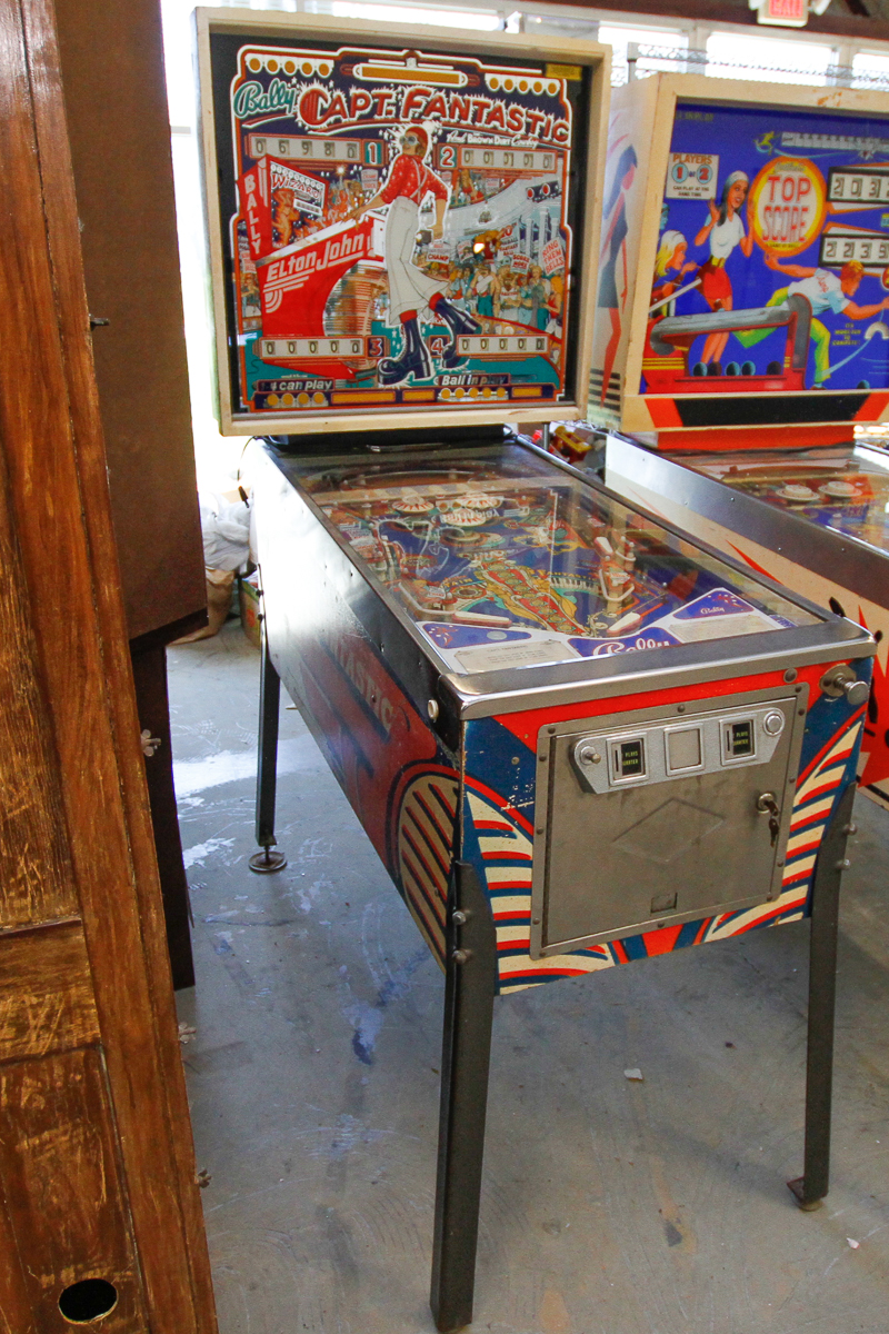 1976 Bally's Elton John "Capt. Fantastic" Four-Player Pinball Machine