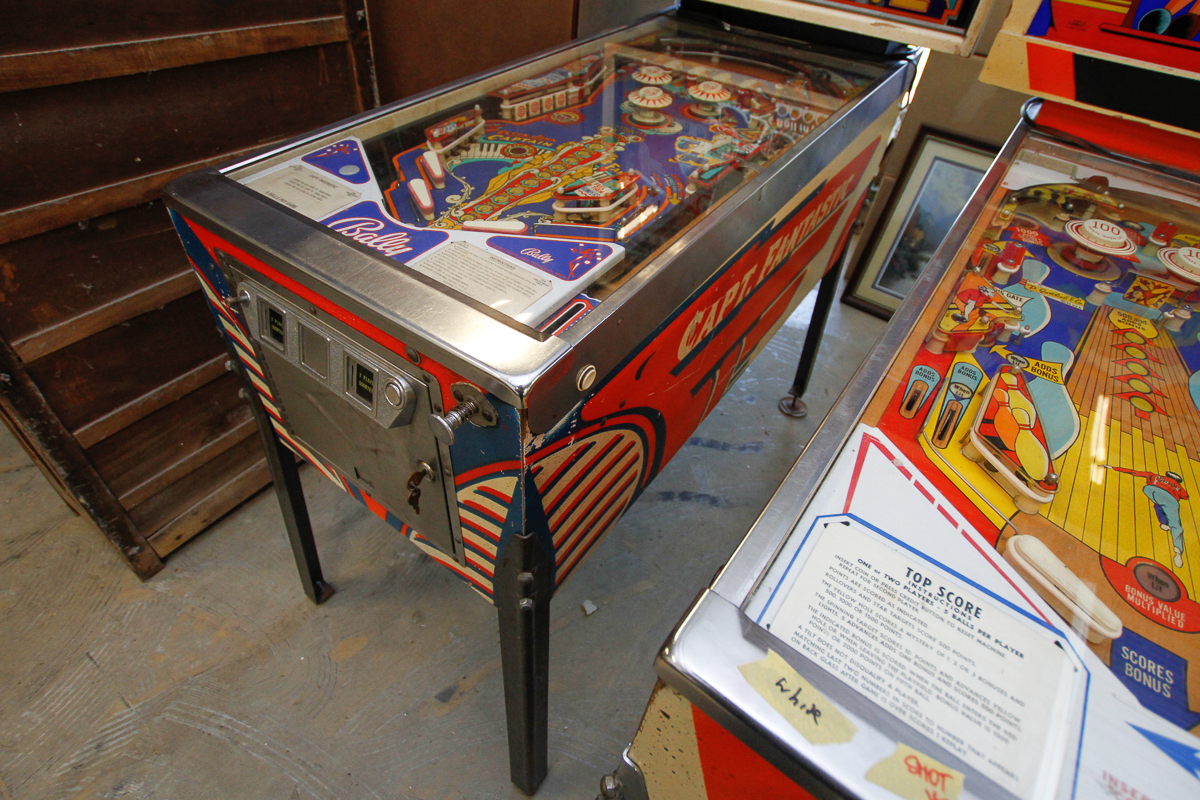 1976 Bally's Elton John "Capt. Fantastic" Four-Player Pinball Machine