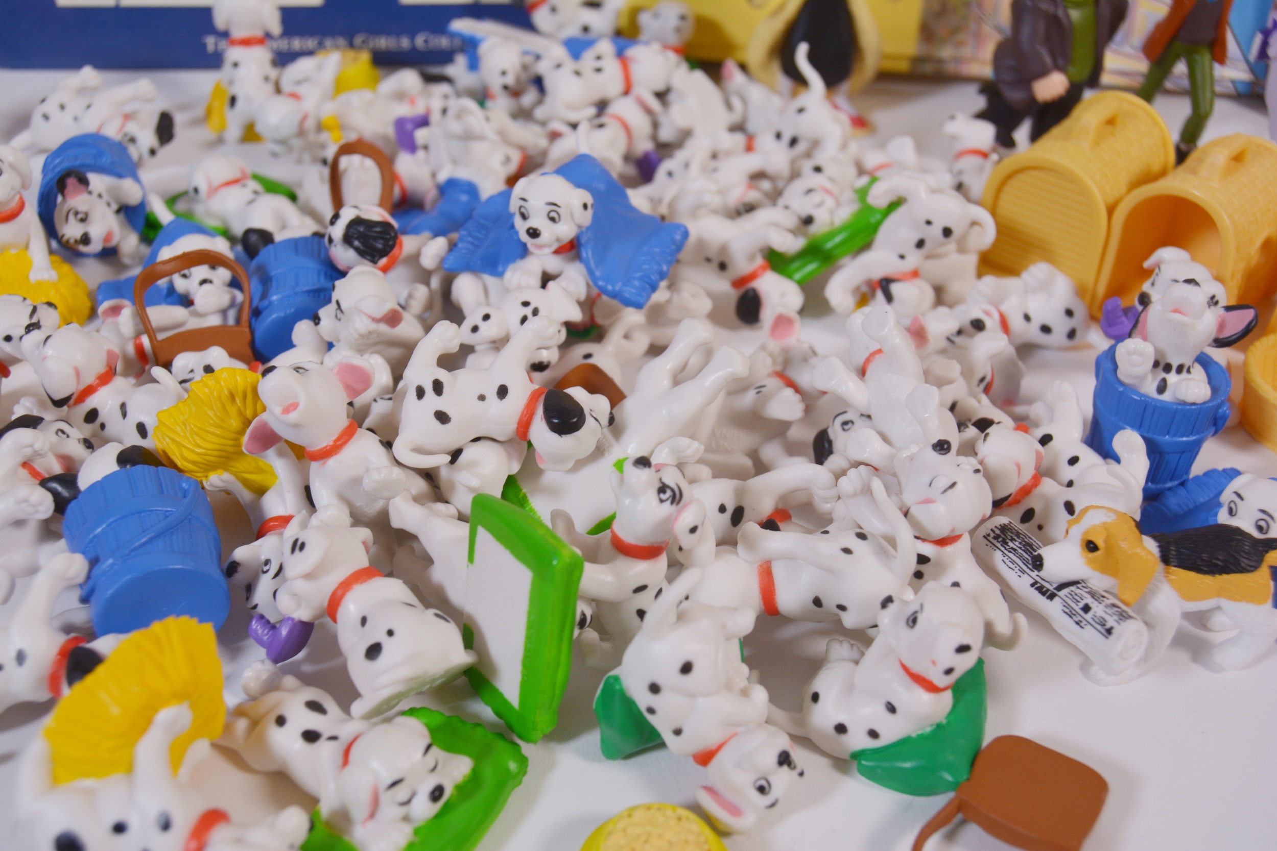 Basket of Children's Books and Toys